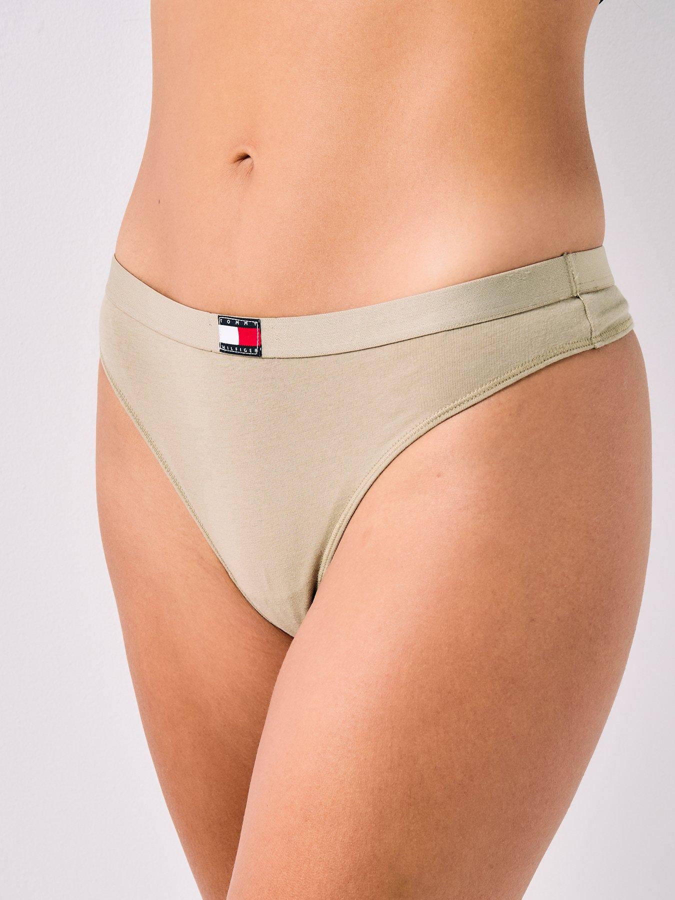 Image 2 of 6 of Tommy Hilfiger 3 Pack Thongs - Multi