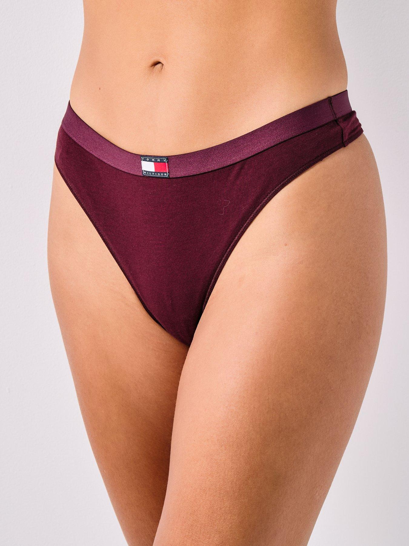 Image 2 of 6 of Tommy Hilfiger 3 Pack Thongs - Multi