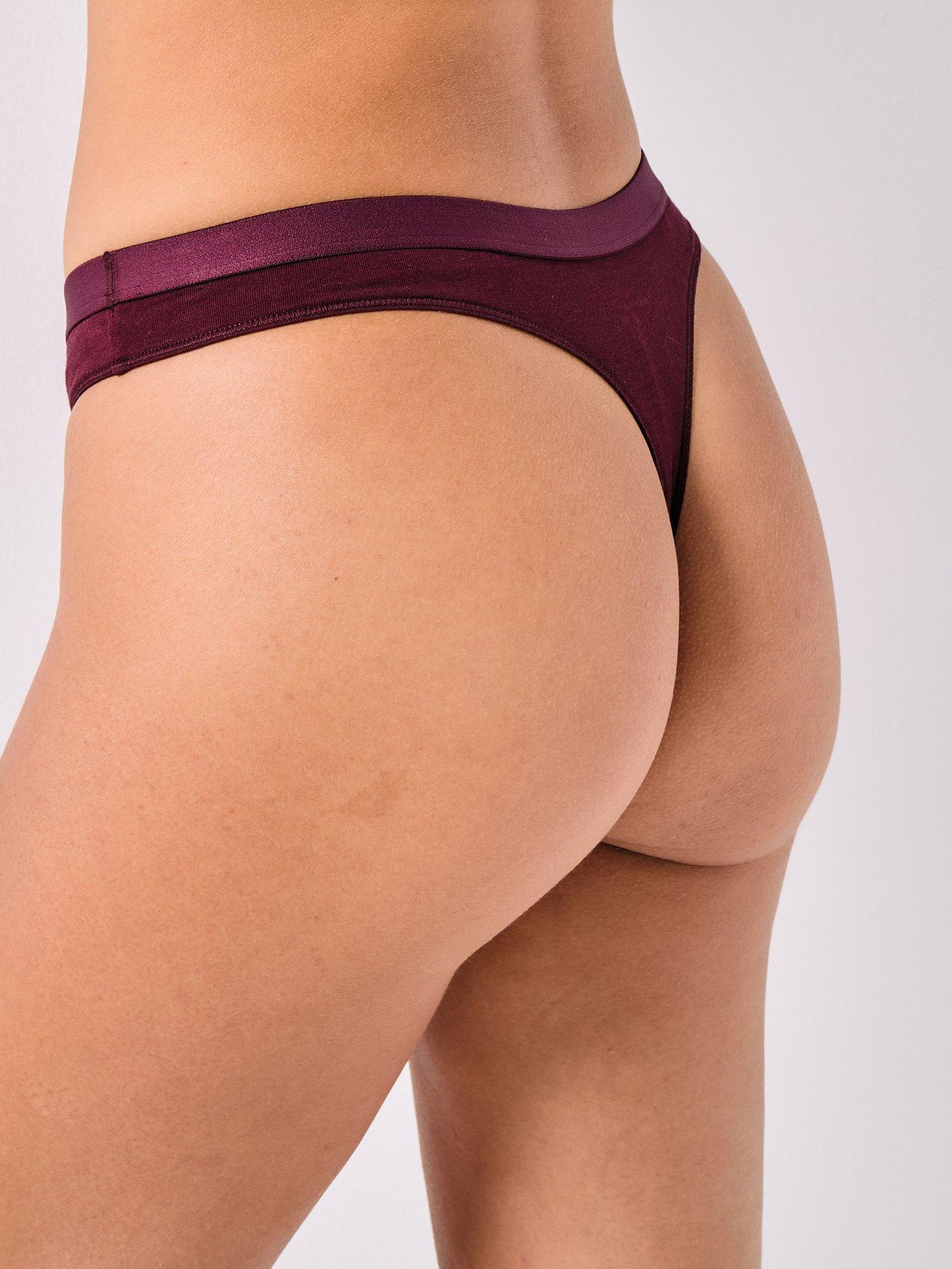 Image 3 of 6 of Tommy Hilfiger 3 Pack Thongs - Multi