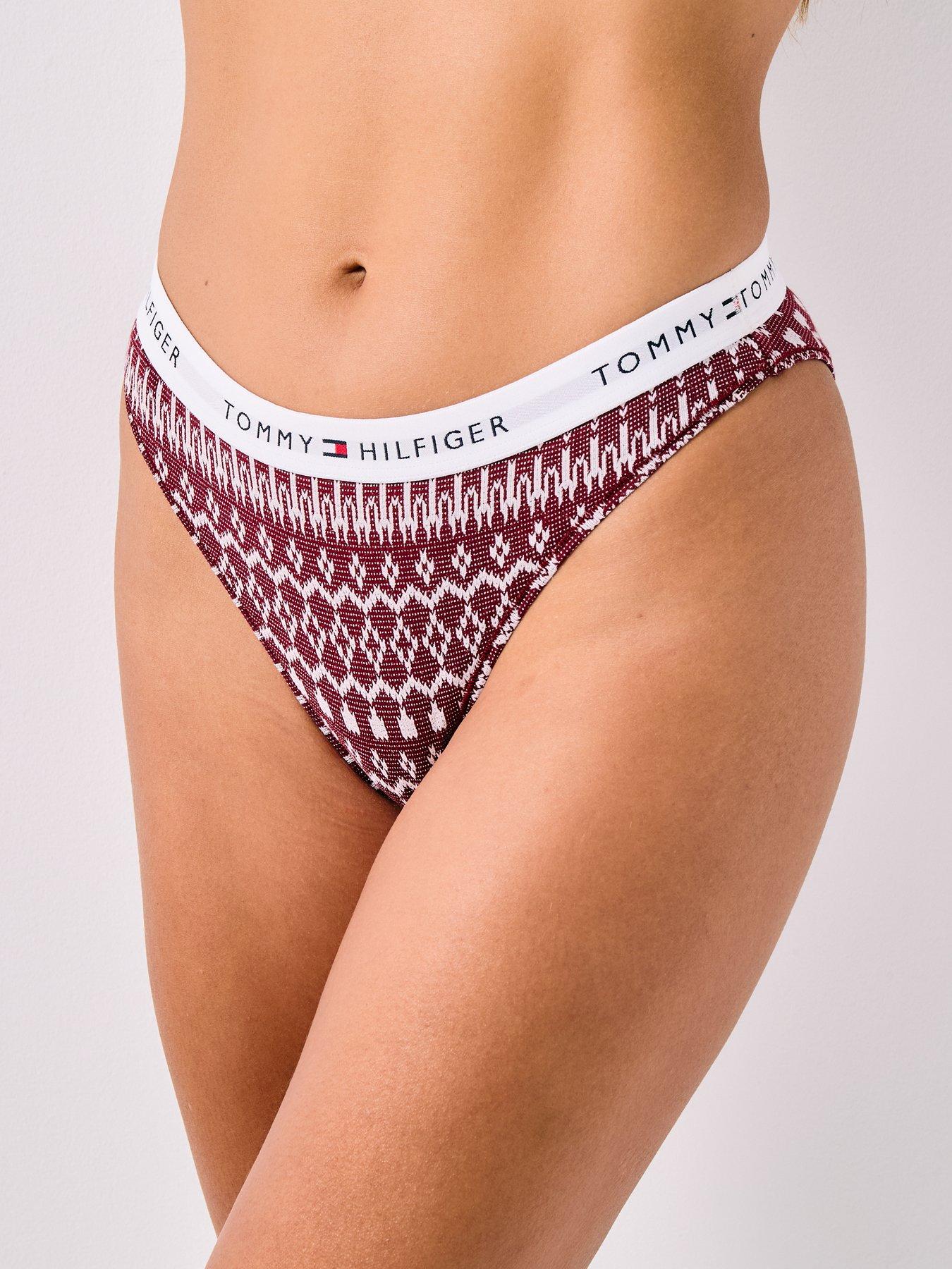  image of tommy-hilfiger-gift-3-pack-knicker-set-pink
