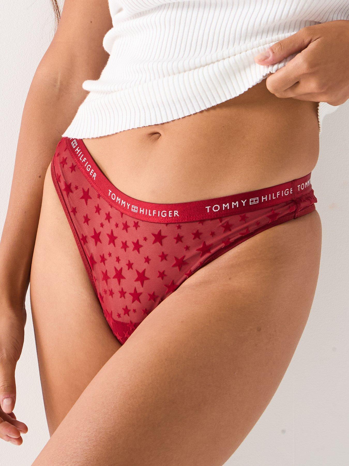 Image 2 of 6 of Tommy Hilfiger 3 Pack Thongs Gift Set - Pink