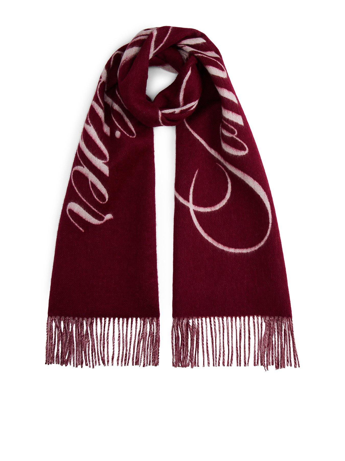 tommy-hilfiger-script-logo-scarf-pink