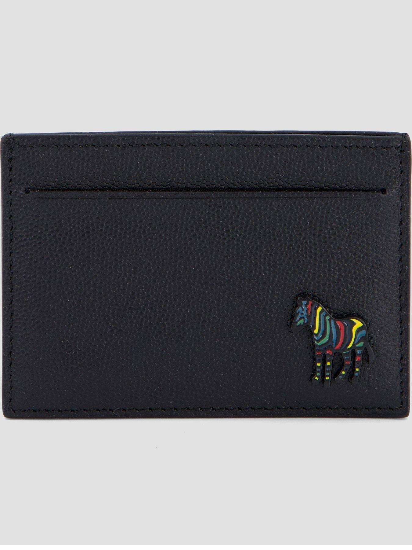 PS PAUL SMITH Ps Paul Smith Zebra Card Holder - Black