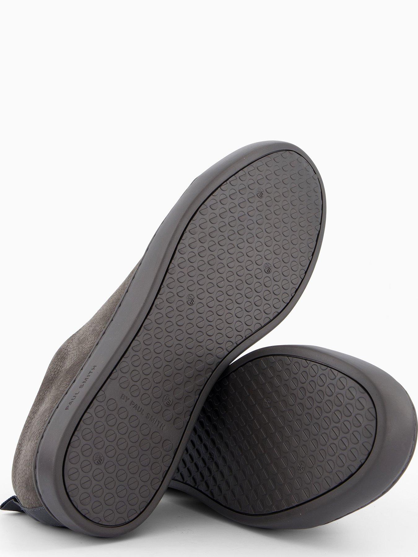 Image 4 of 7 of PS PAUL SMITH Lee Nubuck Grain Leather Sneaker - Grey