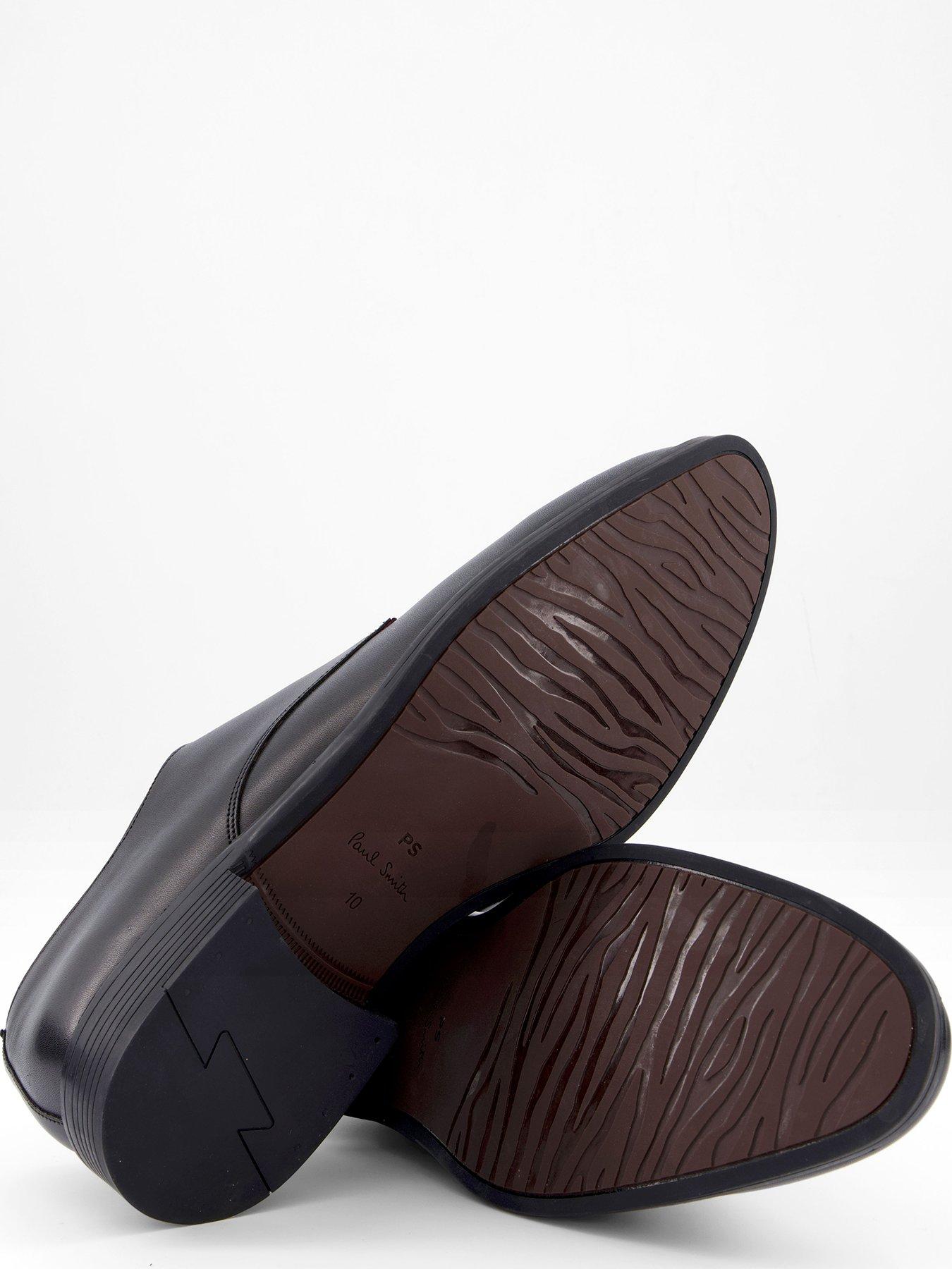  image of ps-paul-smith-george-leather-derby-shoes-black