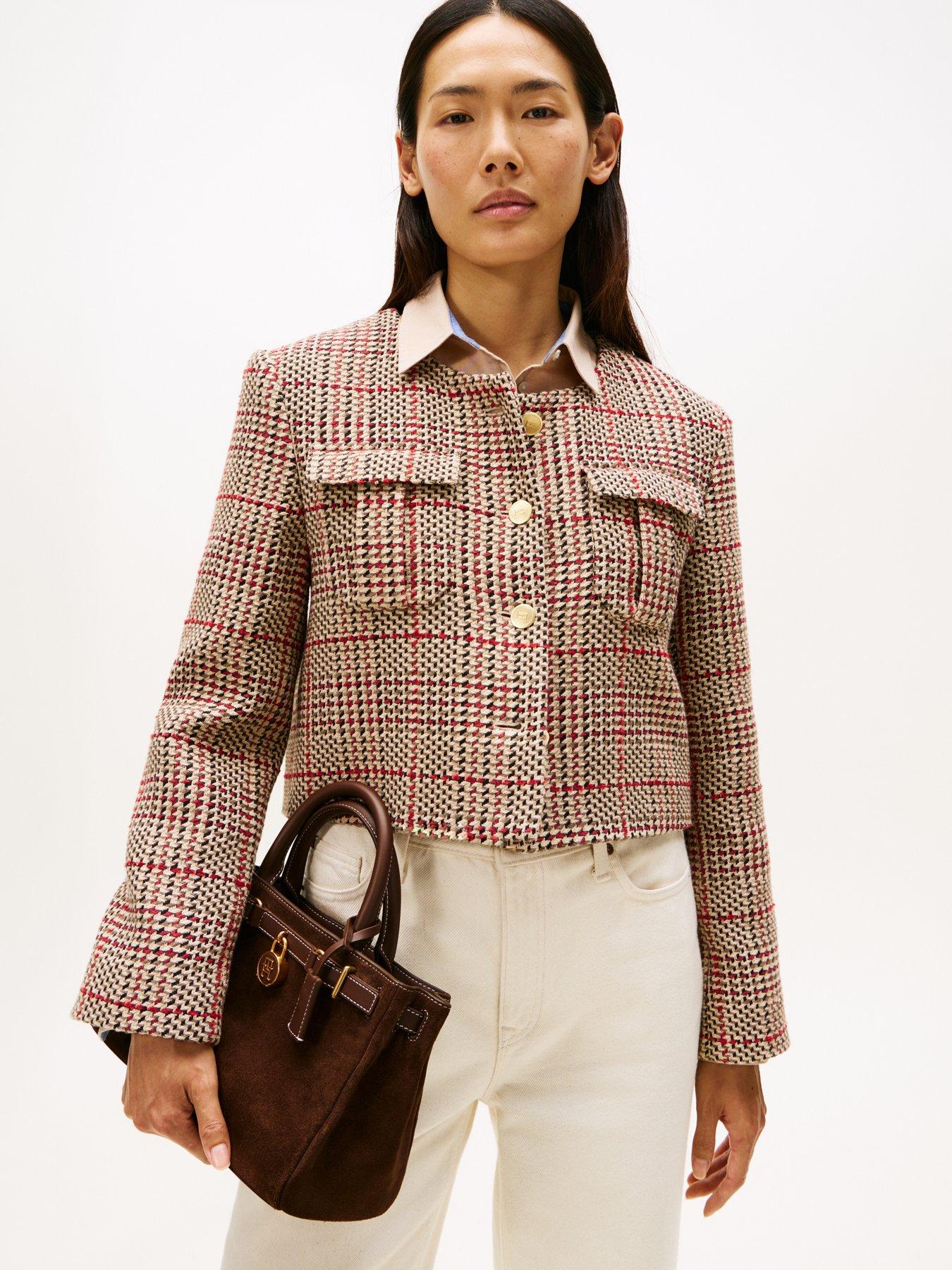  image of tommy-hilfiger-americanicon-mini-tote-bag-suede-brown