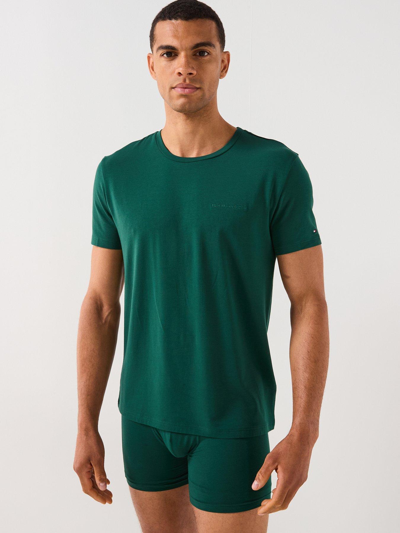 Tommy Hilfiger Modal Shortie Pyjama Set - Dark Green