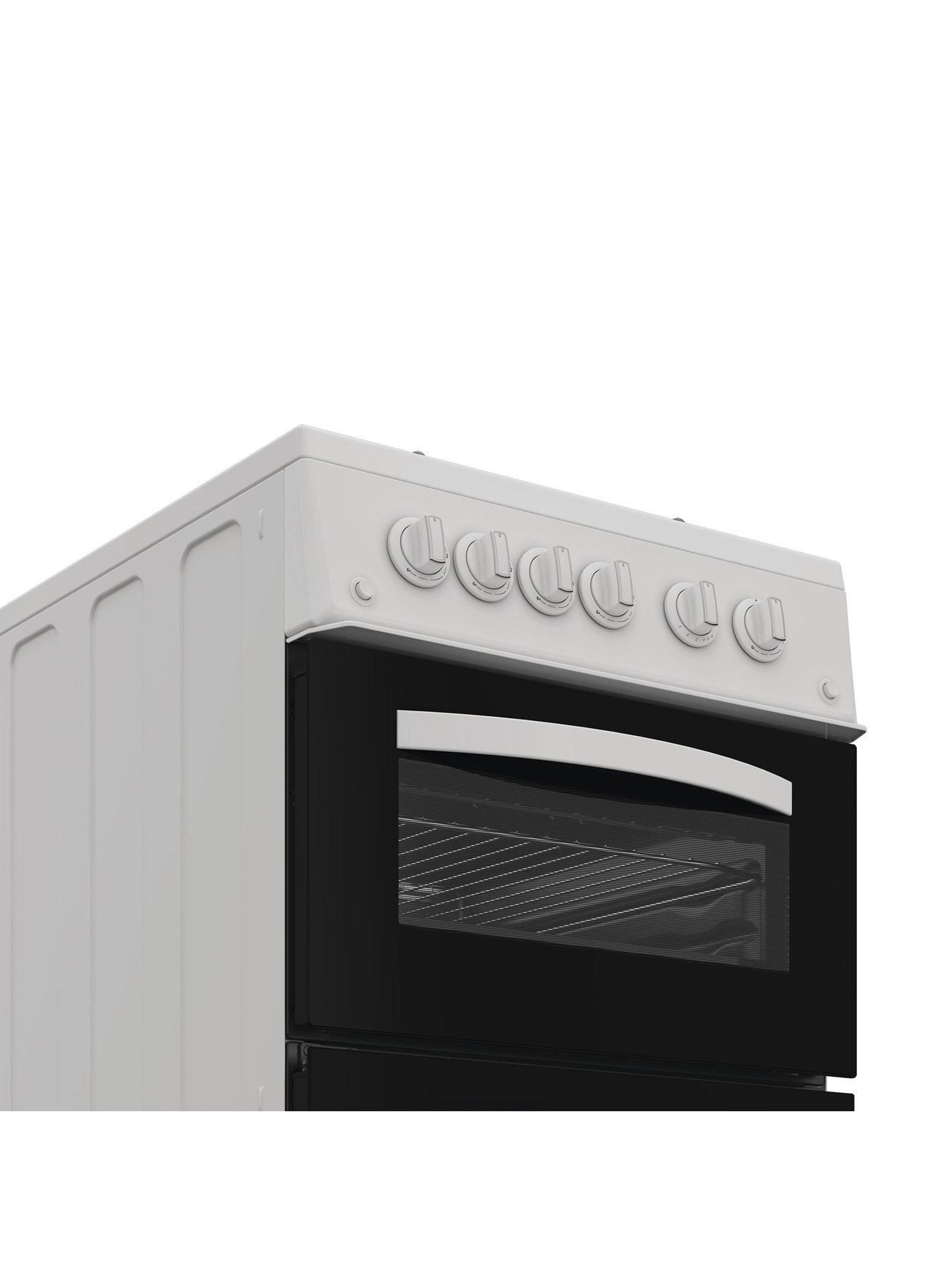  image of indesit-itg5gmw-gas-twin-cooker-white