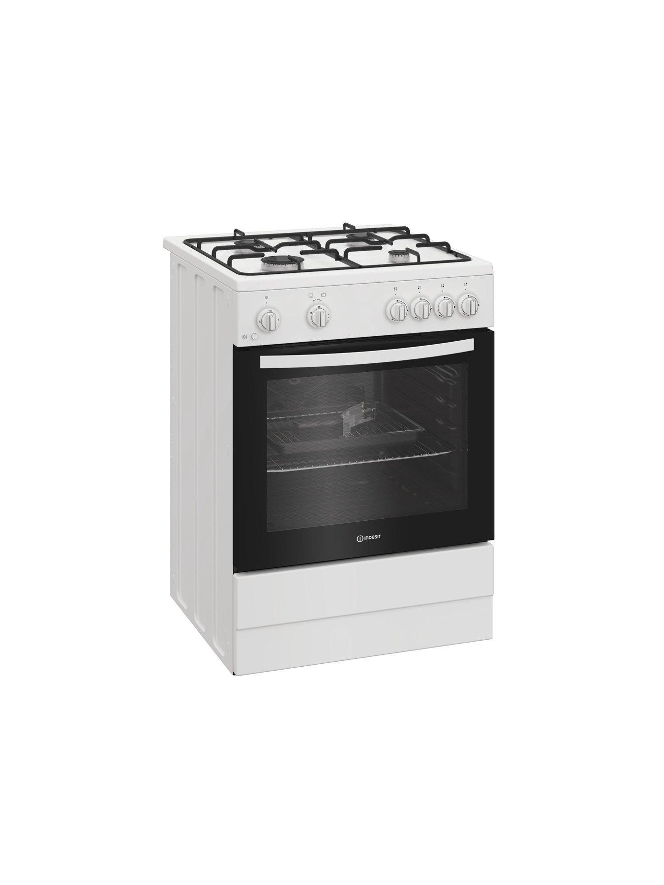  image of indesit-i6ggmmwuk-gas-single-cooker-white