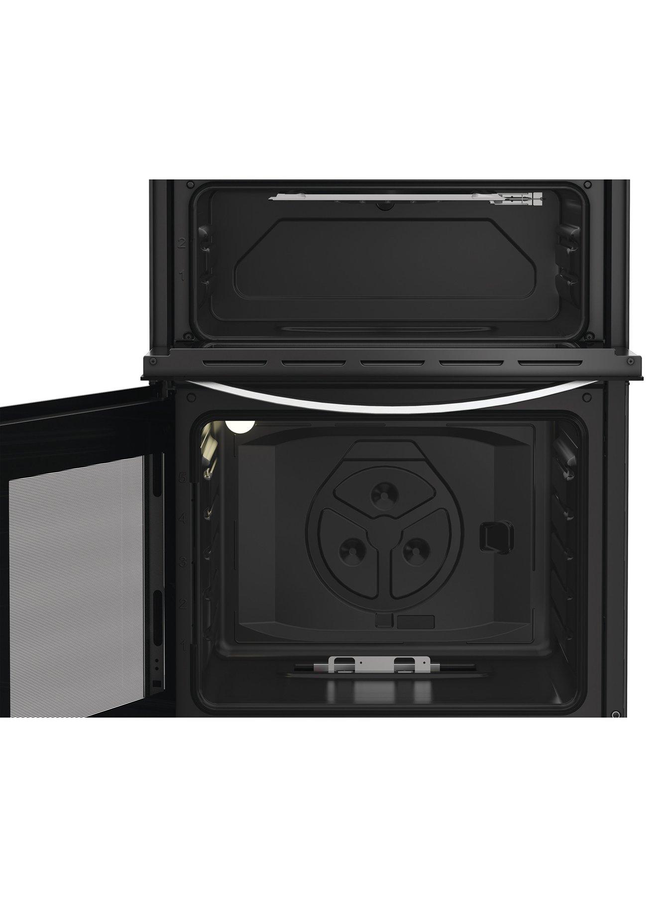 Image 3 of 6 of Indesit ITG6GW - Gas Twin Cooker - White