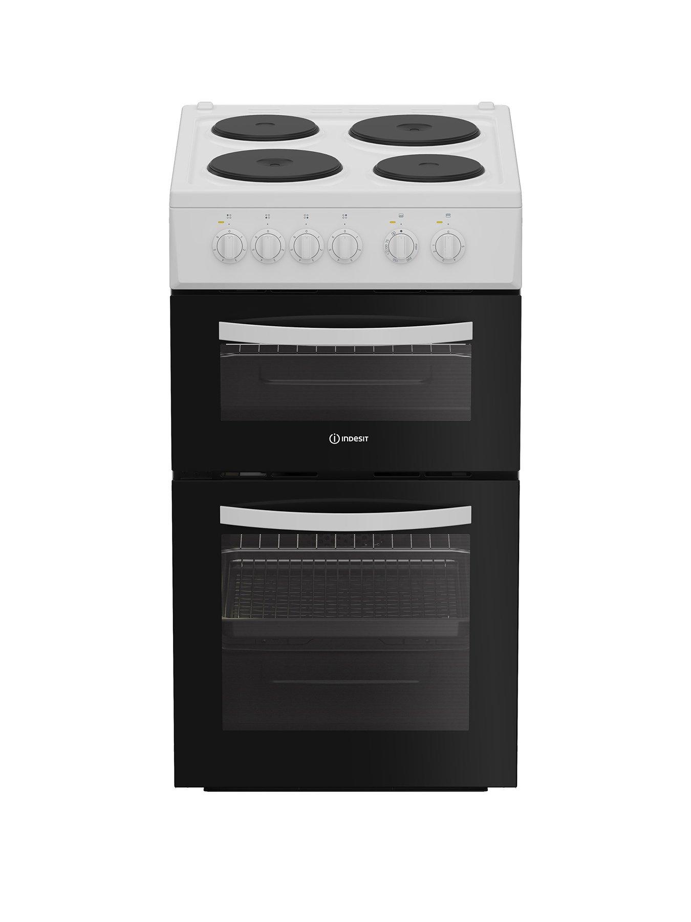 Image 1 of 6 of Indesit ITE5EMW - Electric Twin Cooker - White