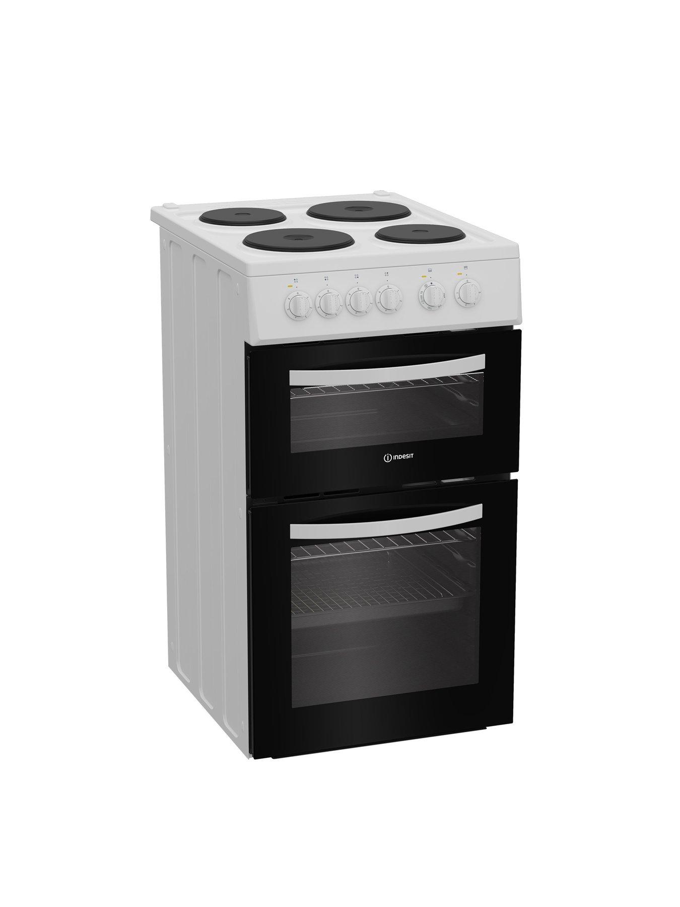 Image 2 of 6 of Indesit ITE5EMW - Electric Twin Cooker - White