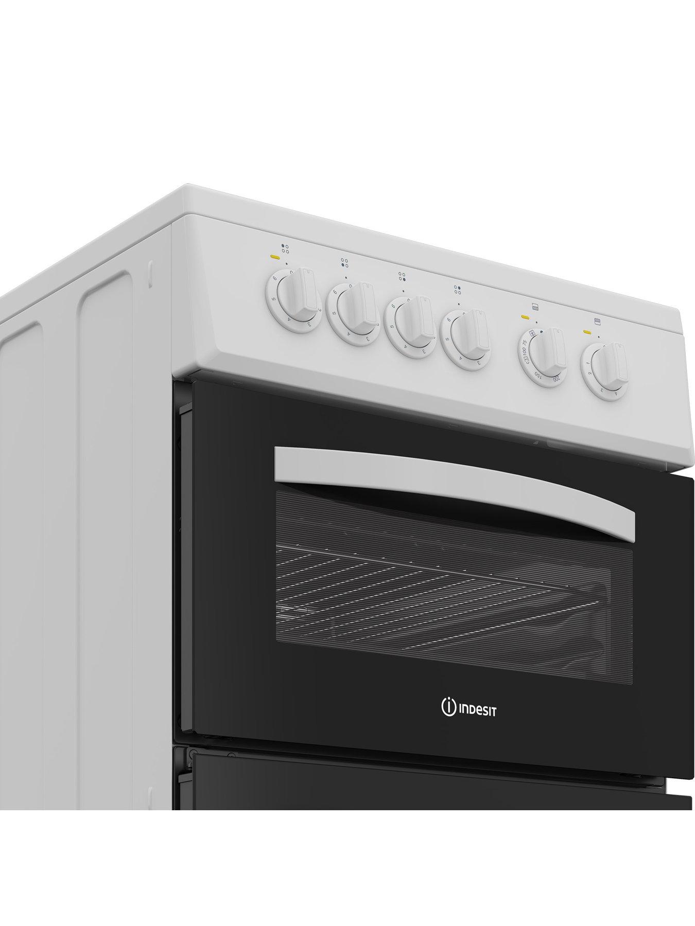Image 3 of 6 of Indesit ITE5EMW - Electric Twin Cooker - White
