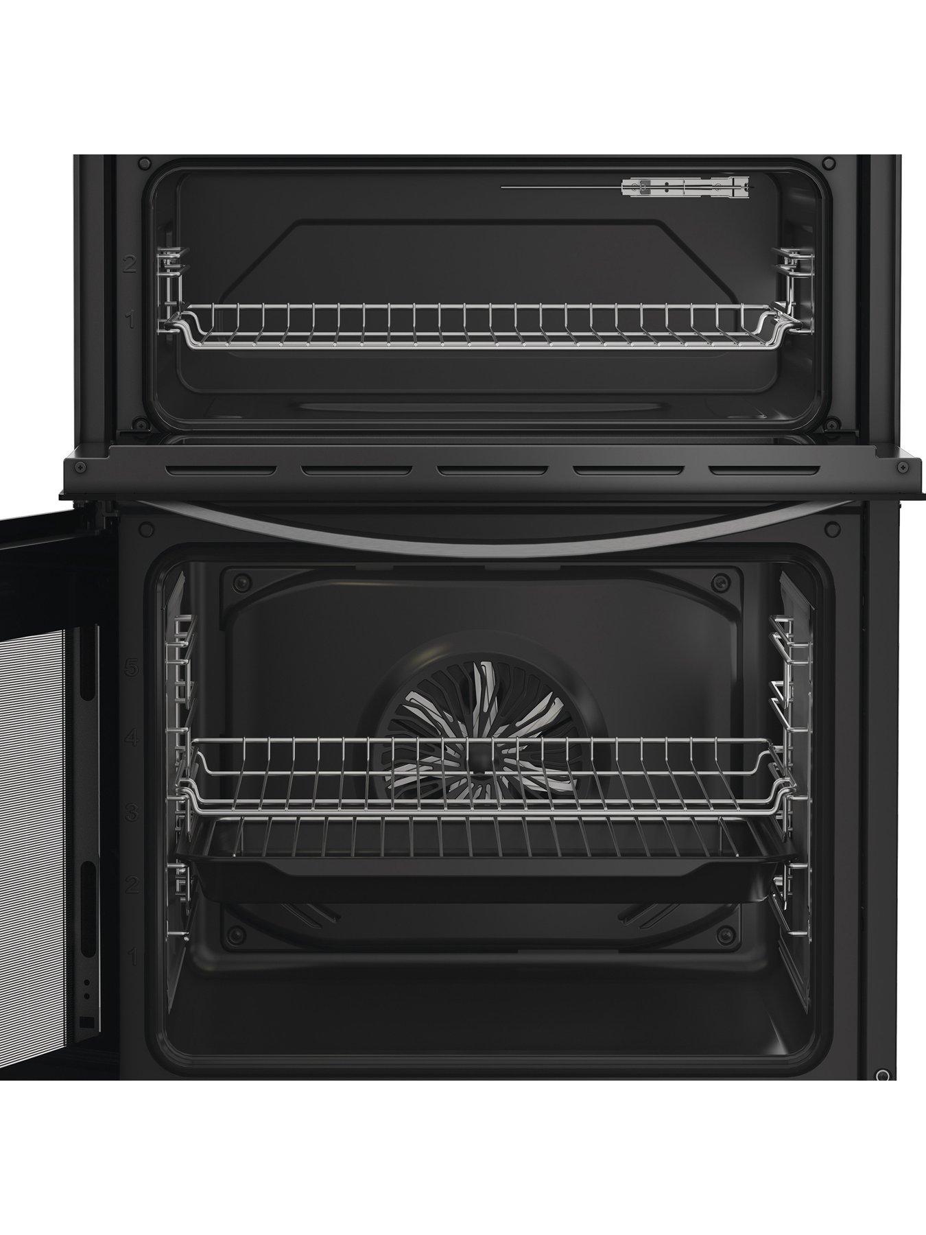 Image 6 of 6 of Indesit IDE6VDCS1 - Electric Double Cooker - Silver