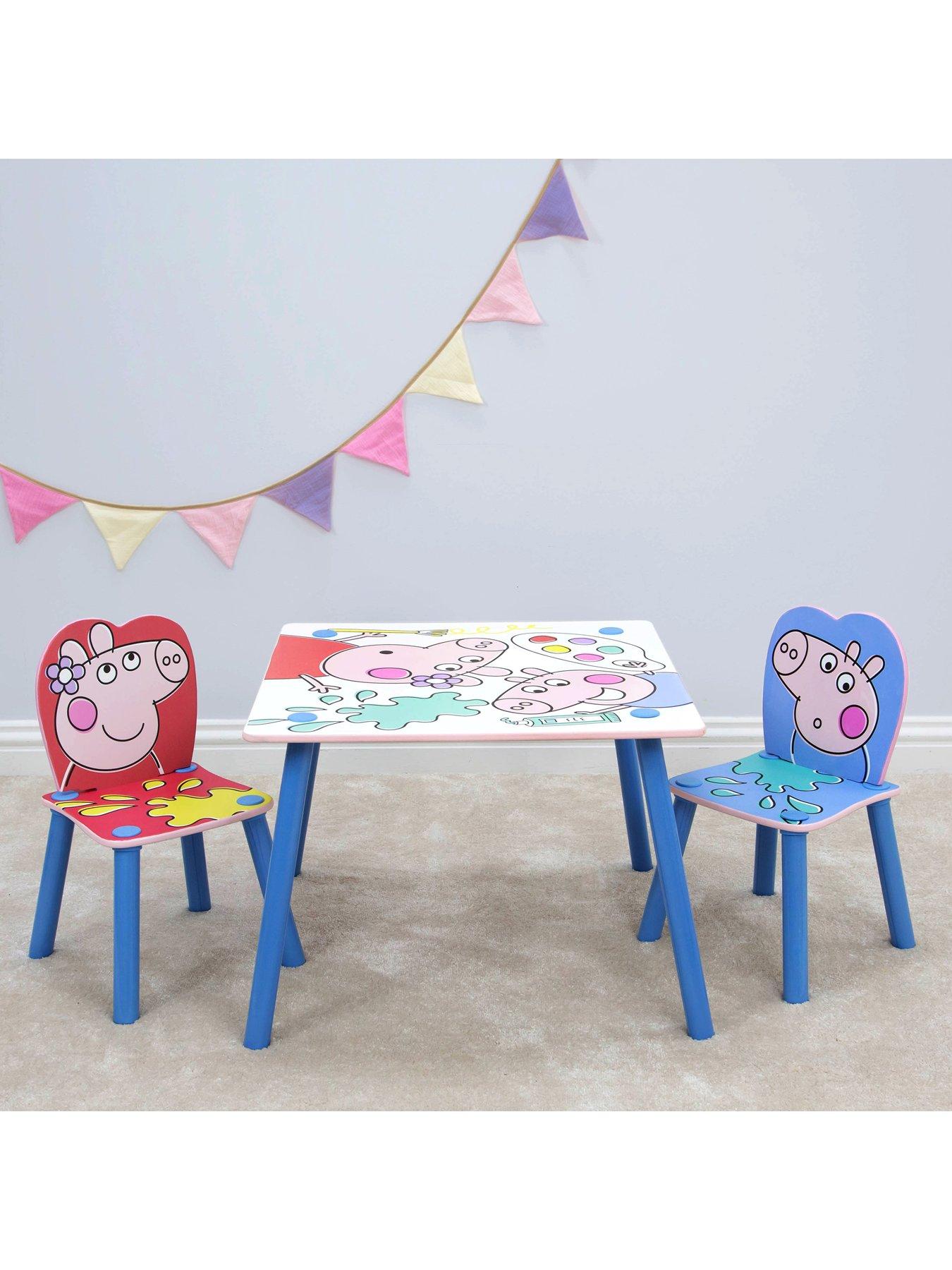 Peppa Pig Playful Table and Chairs Set