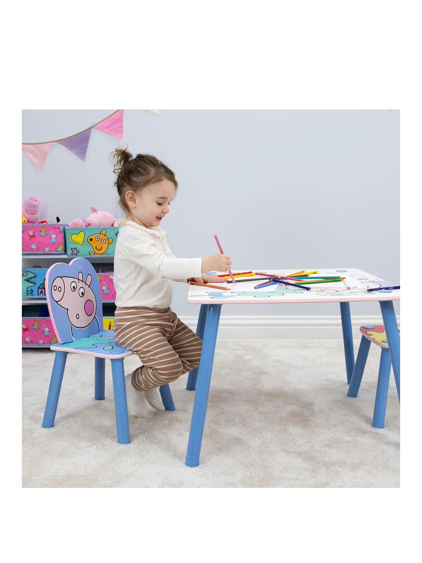  image of peppa-pig-playful-table-and-chairs-set