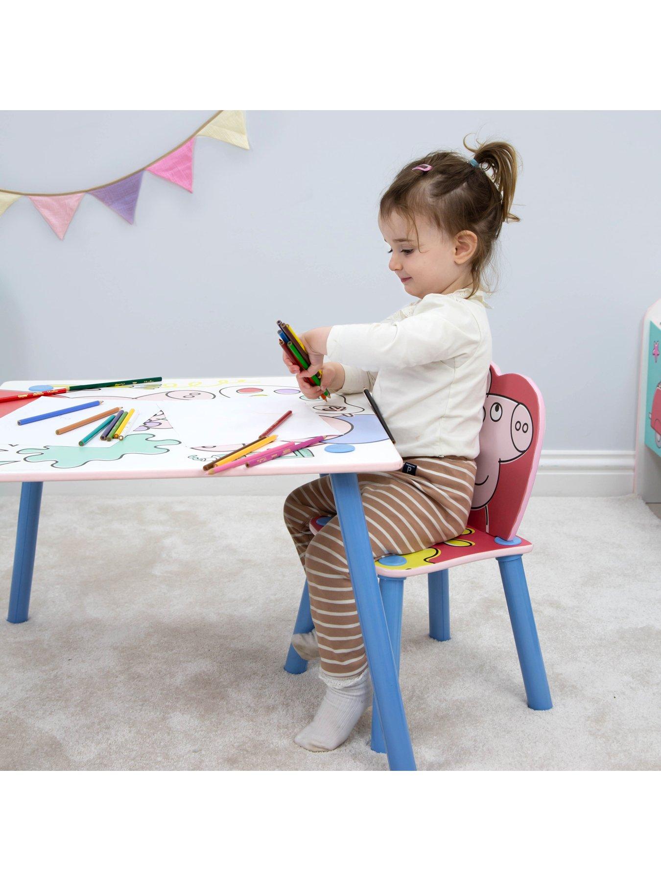  image of peppa-pig-playful-table-and-chairs-set