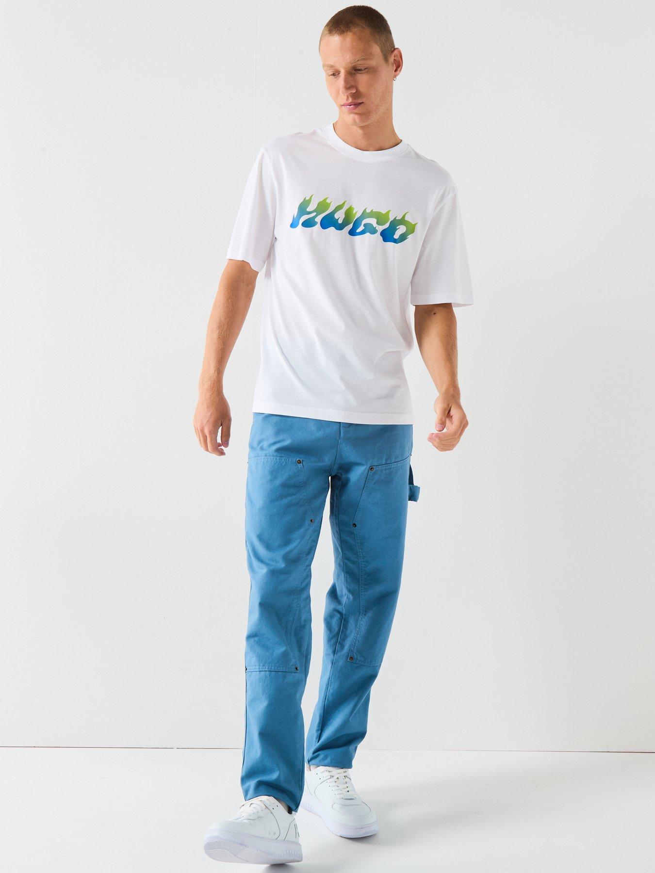 Image 3 of 6 of HUGO Napolux T-Shirt - White