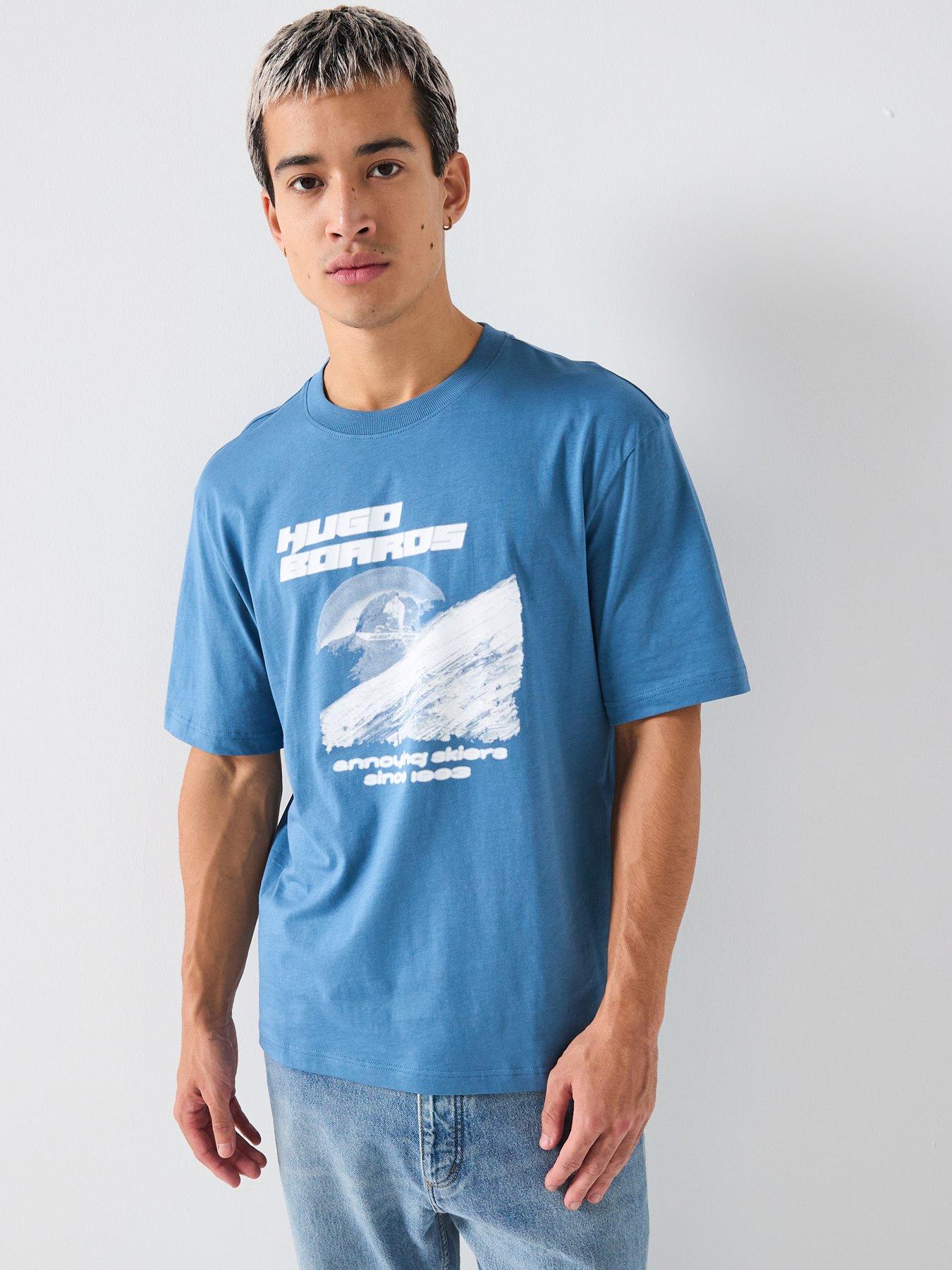 undefined Hugo Napolux Regular Fit T-shirt - Blue
