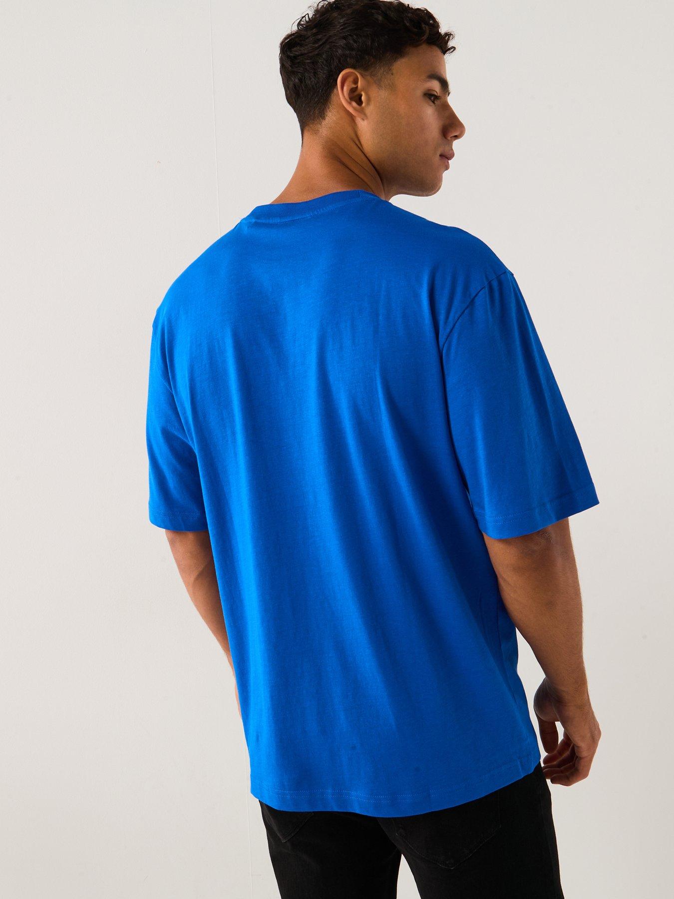 Image 2 of 4 of HUGO Napolux Regular Fit T-Shirt - Blue