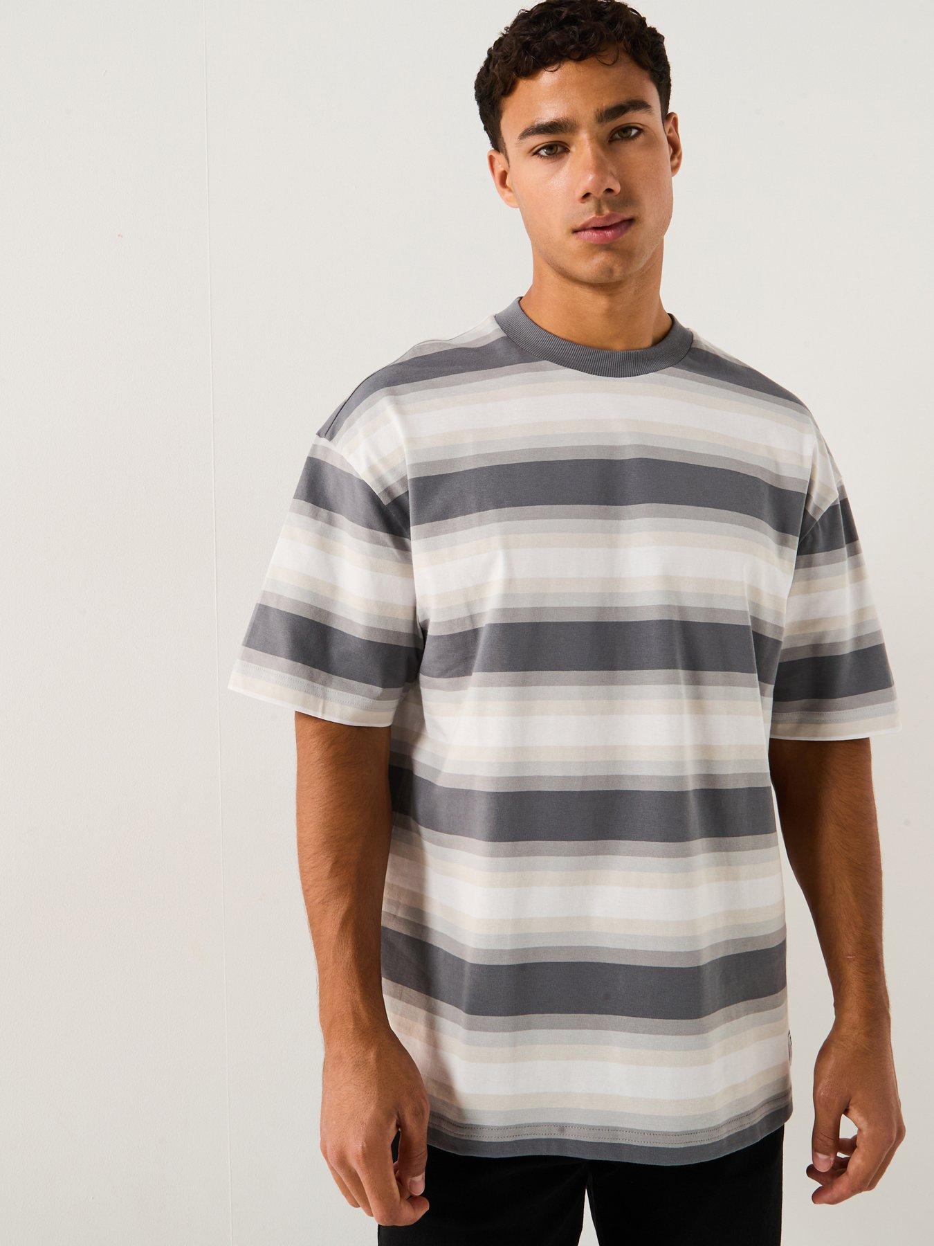  image of hugo-nisote-loose-fit-t-shirt-grey