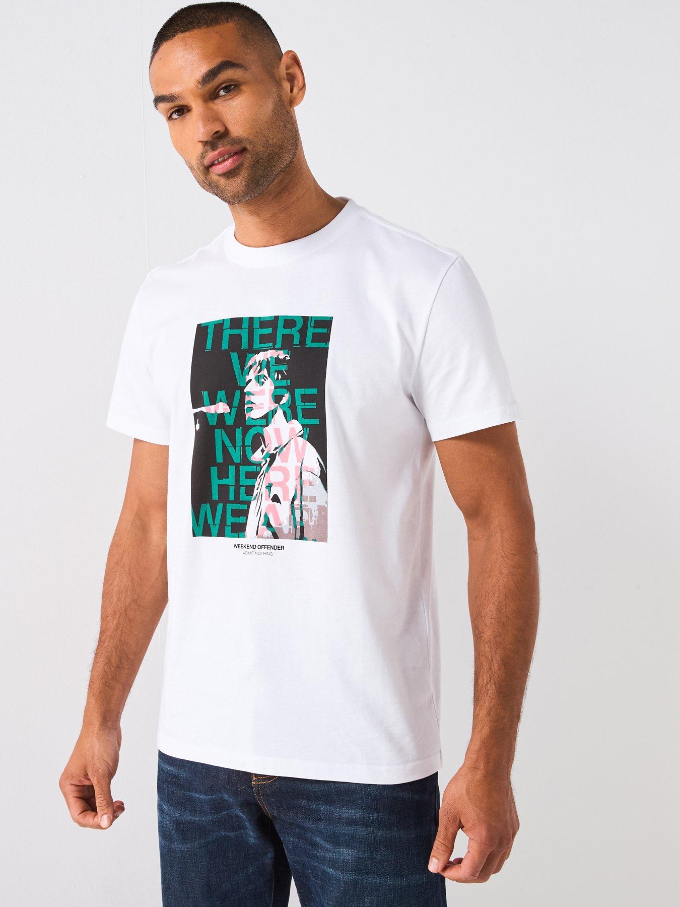 undefined Exclusive Oasis Print T-Shirt - White