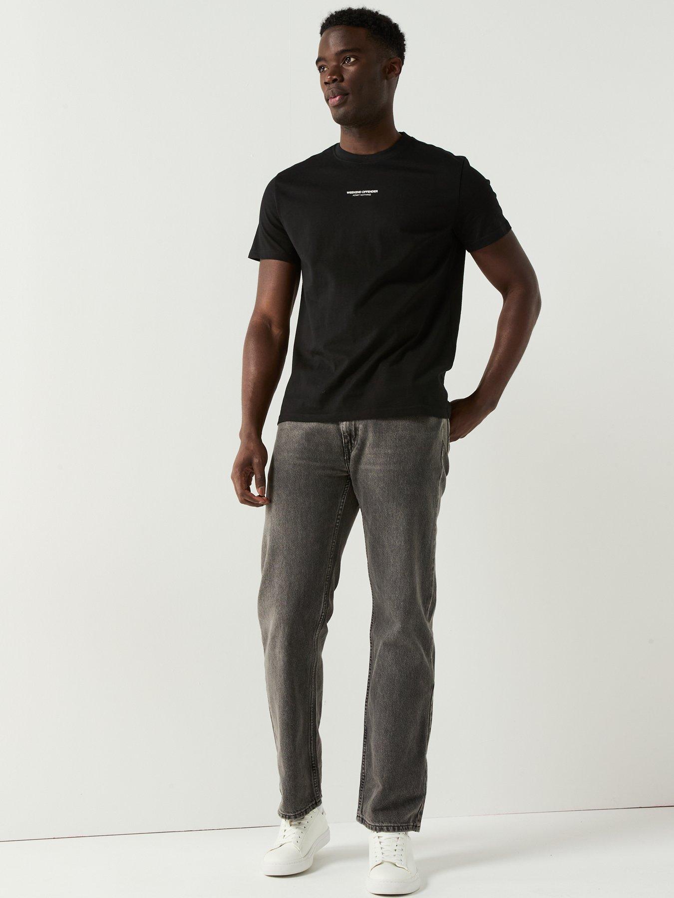 Image 3 of 6 of Weekend Offender Exclusive CD Back Graphic T-Shirt - Black