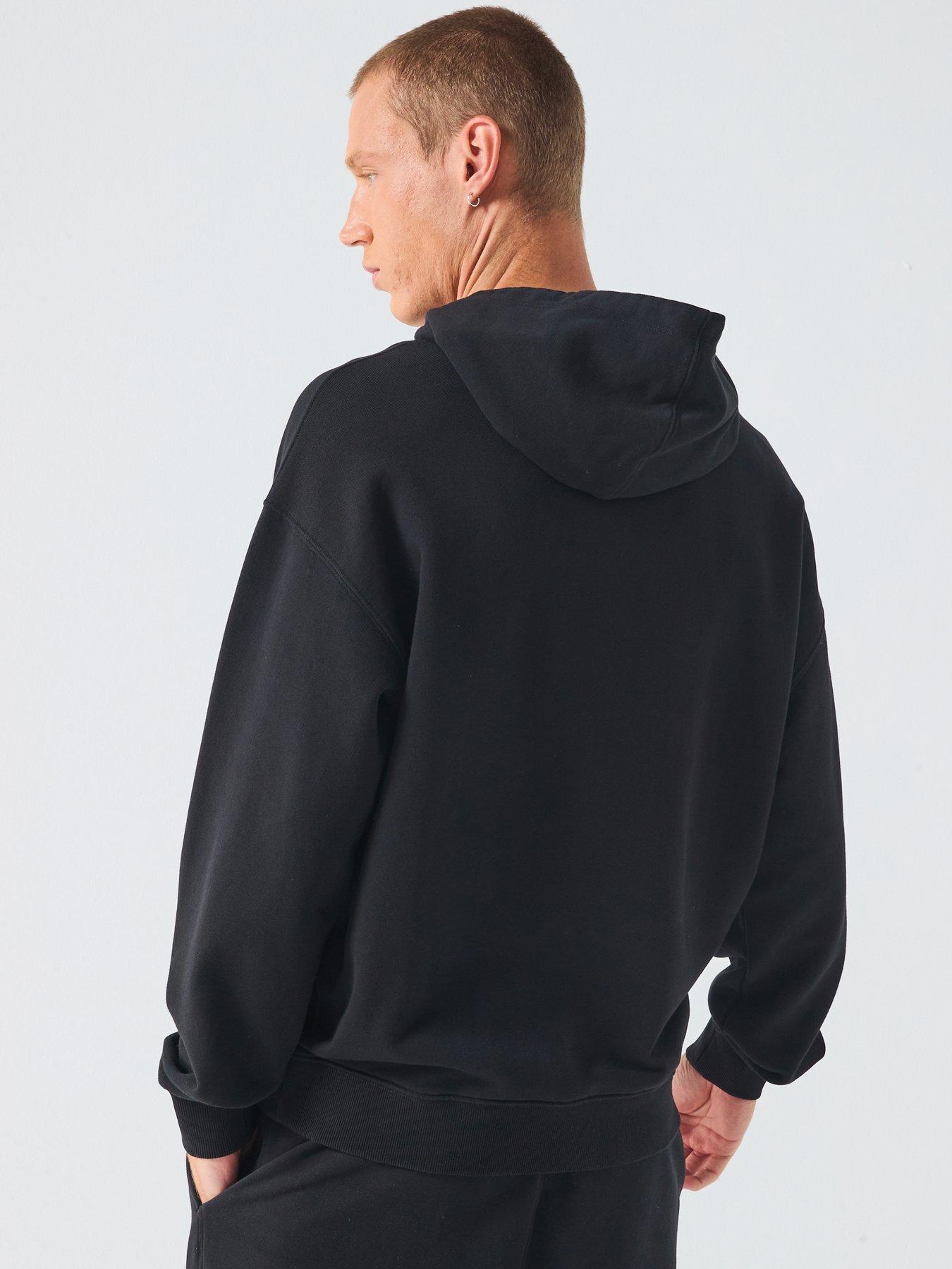 Image 2 of 6 of HUGO Nogudi Regular Fit Overhead Hoodie - Black