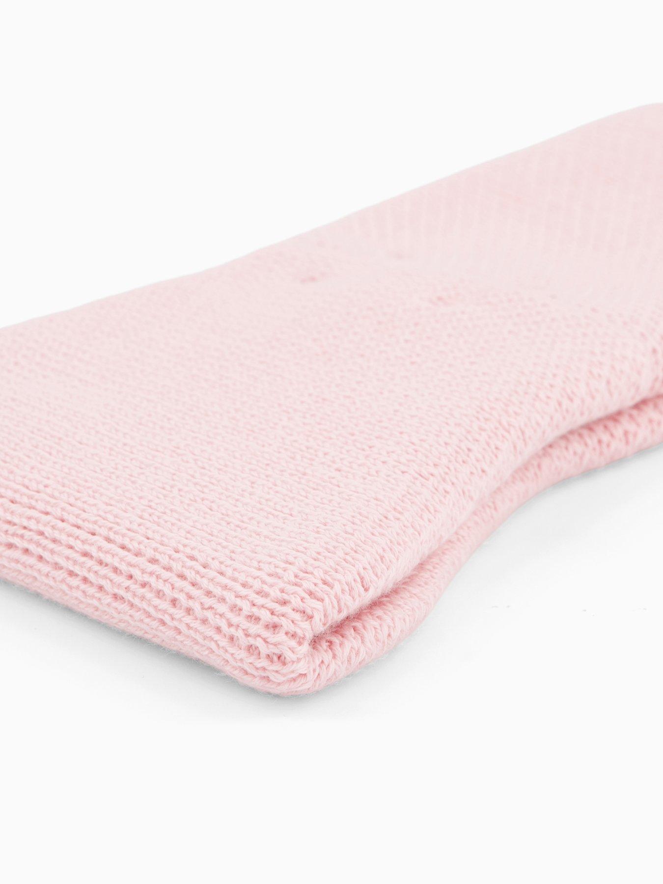 Image 4 of 4 of Tommy Jeans Knitted Headband With Logo - Pink