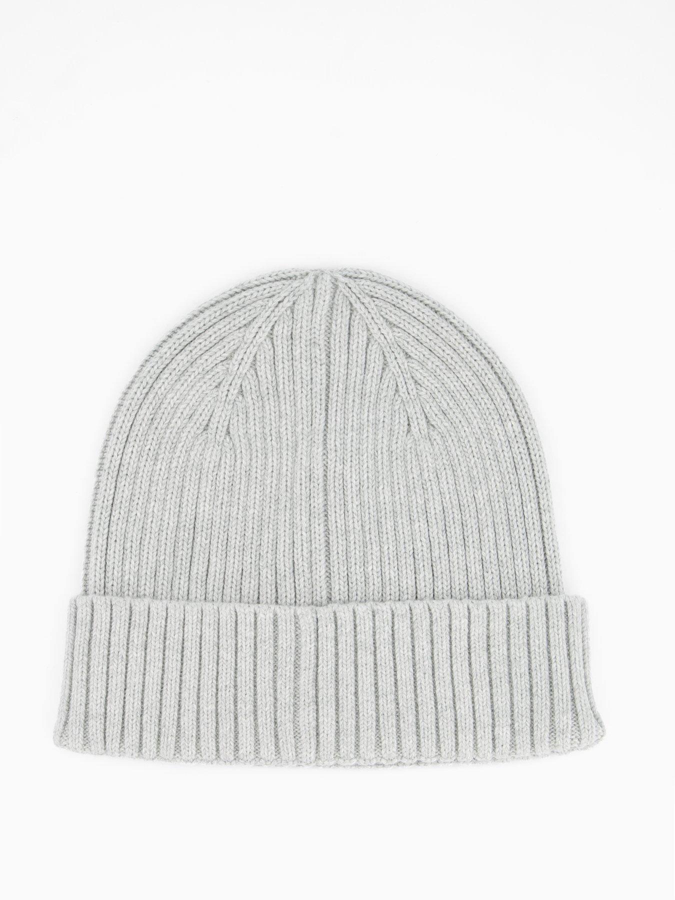 Image 2 of 4 of Tommy Jeans Heritage Beanie With Logo - Grey