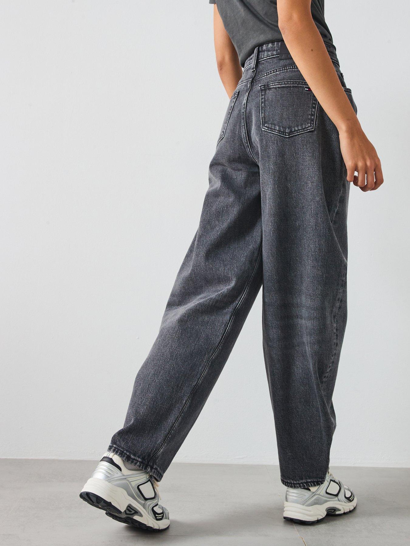 Image 2 of 5 of Tommy Jeans Jeanie Balloon Jean - Black