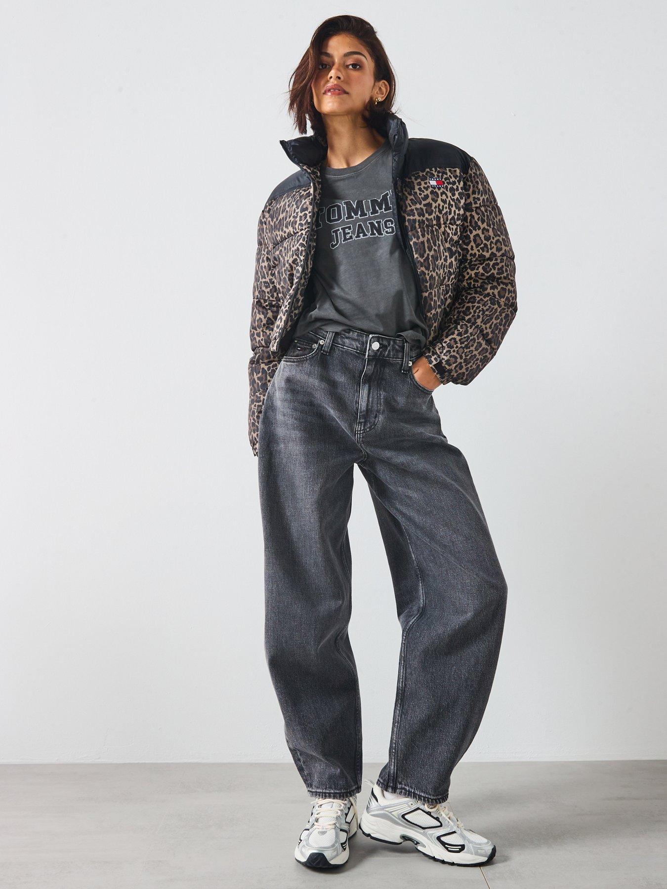 Image 3 of 5 of Tommy Jeans Jeanie Balloon Jean - Black