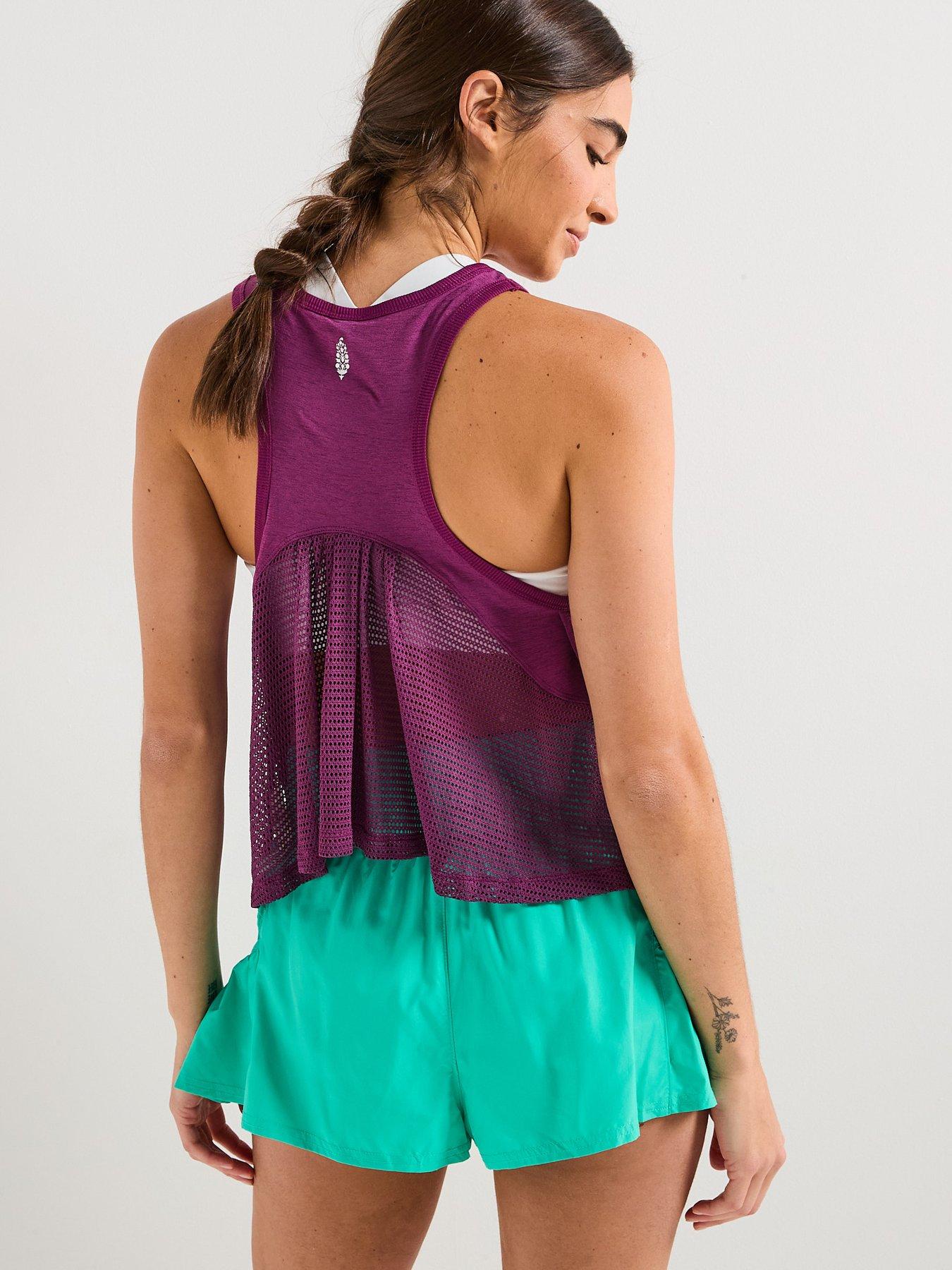 Image 2 of 6 of FP Movement Womens Training Tempo Flash Finish Tank - Purple