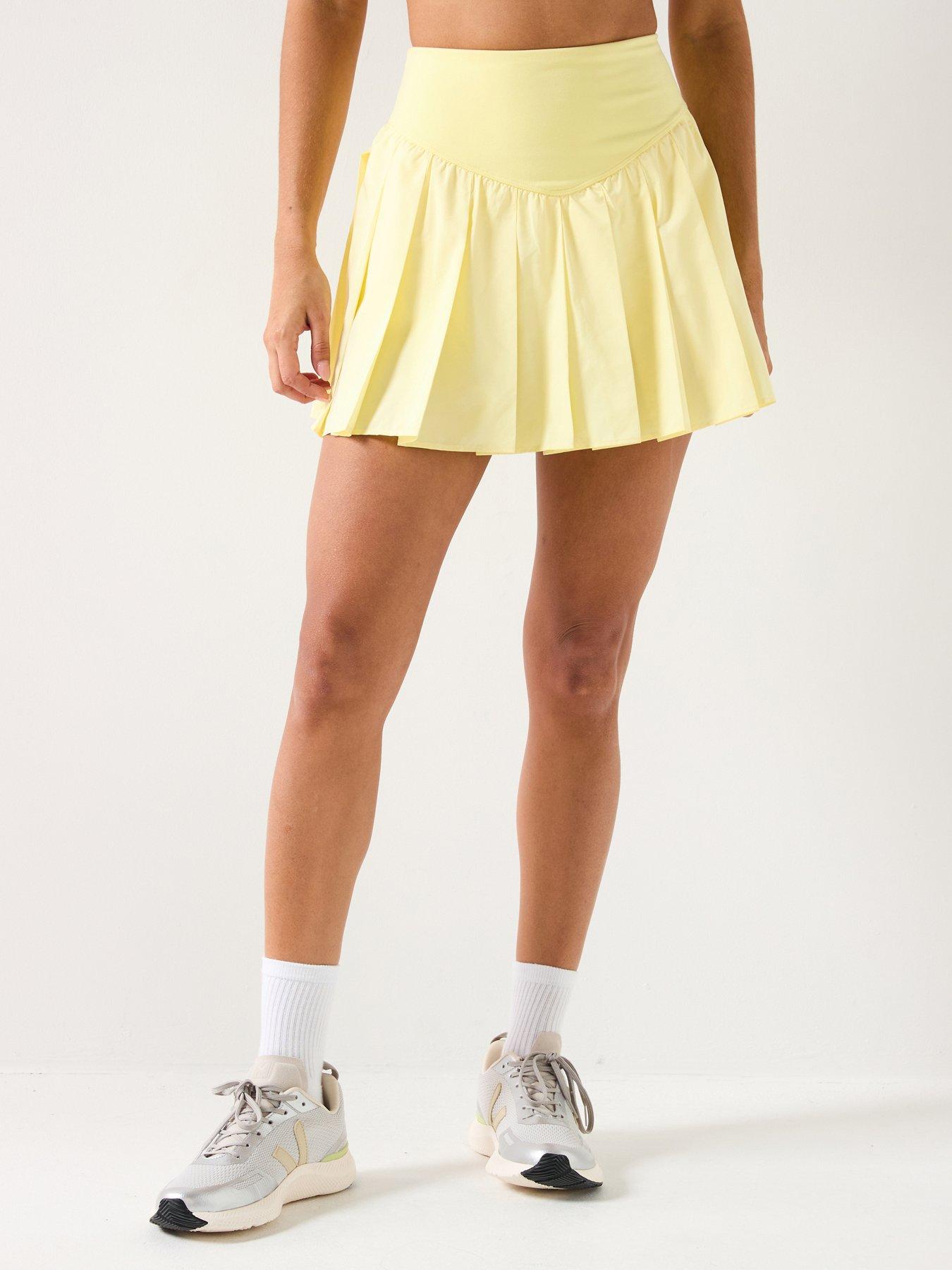 FP Movement Womens Training Swing Of Things Skort - Yellow