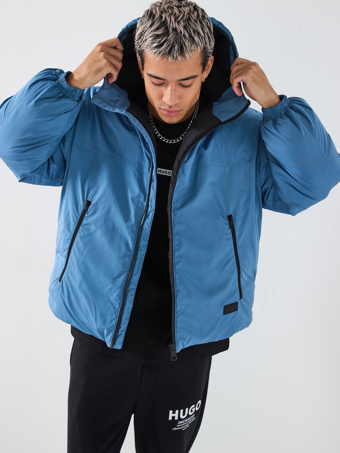 HUGO Bryno2541 Regular Fit Outerwear - Blue