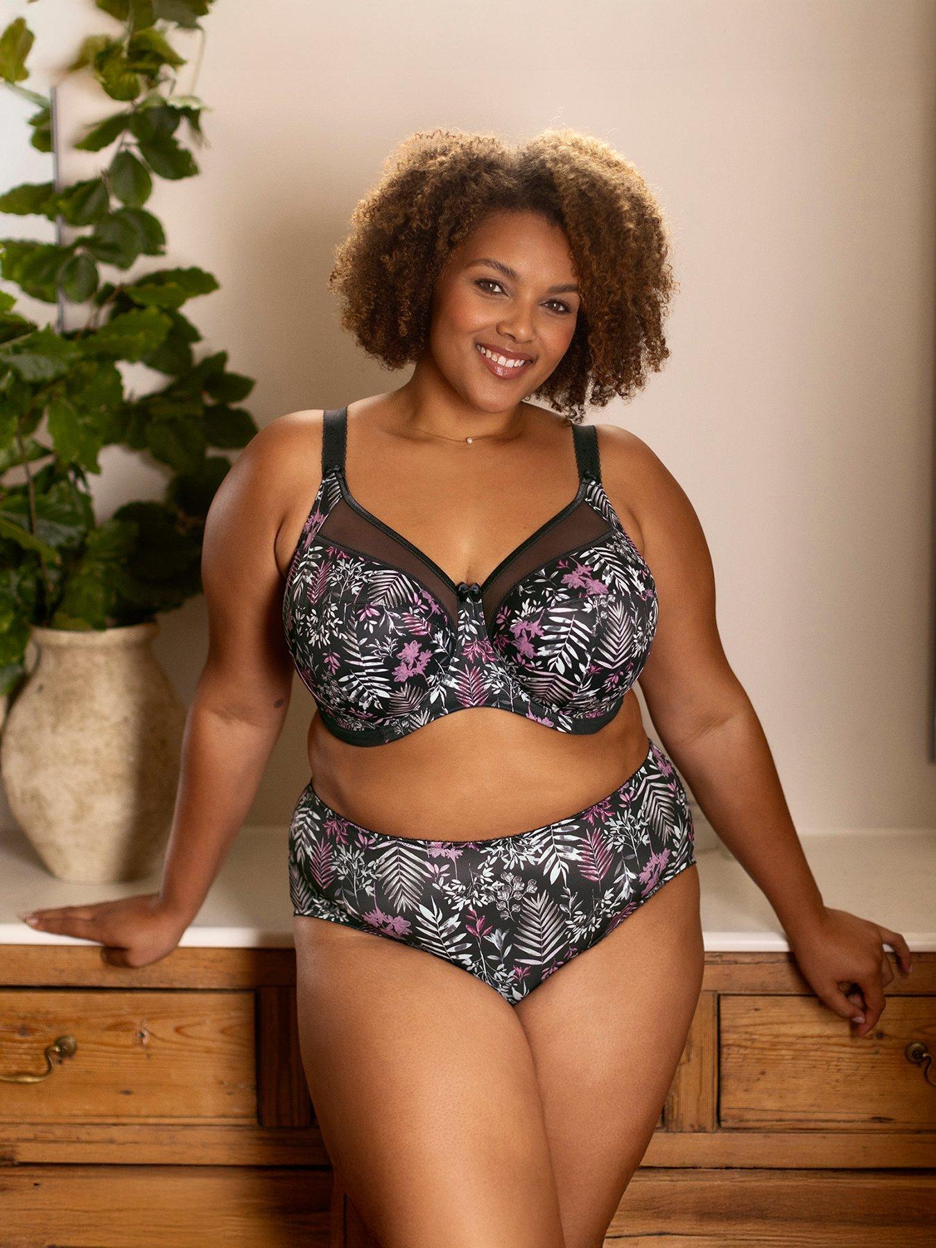 Image 1 of 3 of Goddess Kayla Brief - Charcoal Grey