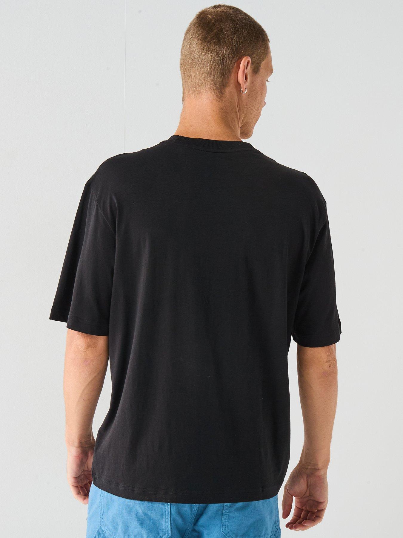 Image 2 of 6 of HUGO Napolux Regular Fit T-Shirt - Black
