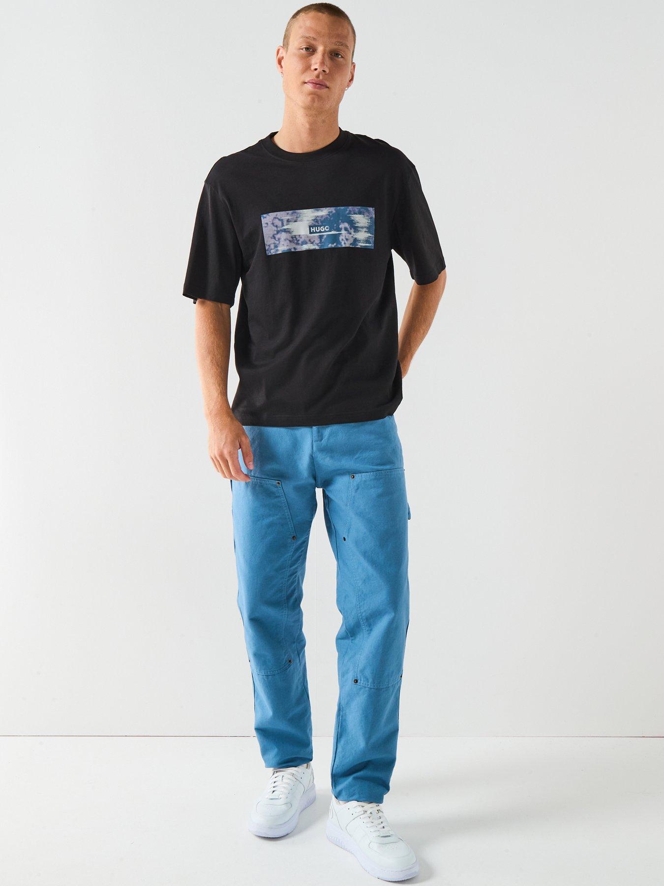 Image 3 of 6 of HUGO Napolux Regular Fit T-Shirt - Black
