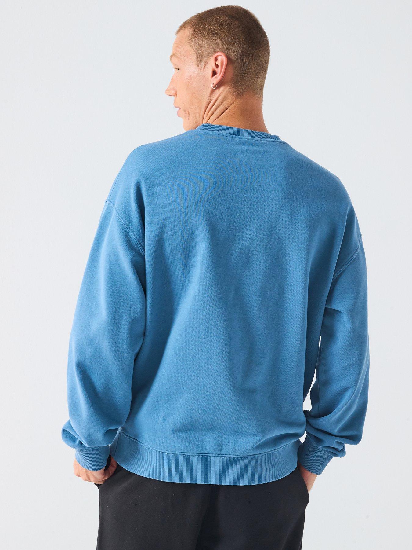 Image 2 of 5 of HUGO Nogocrew Crew Sweatshirt - Blue