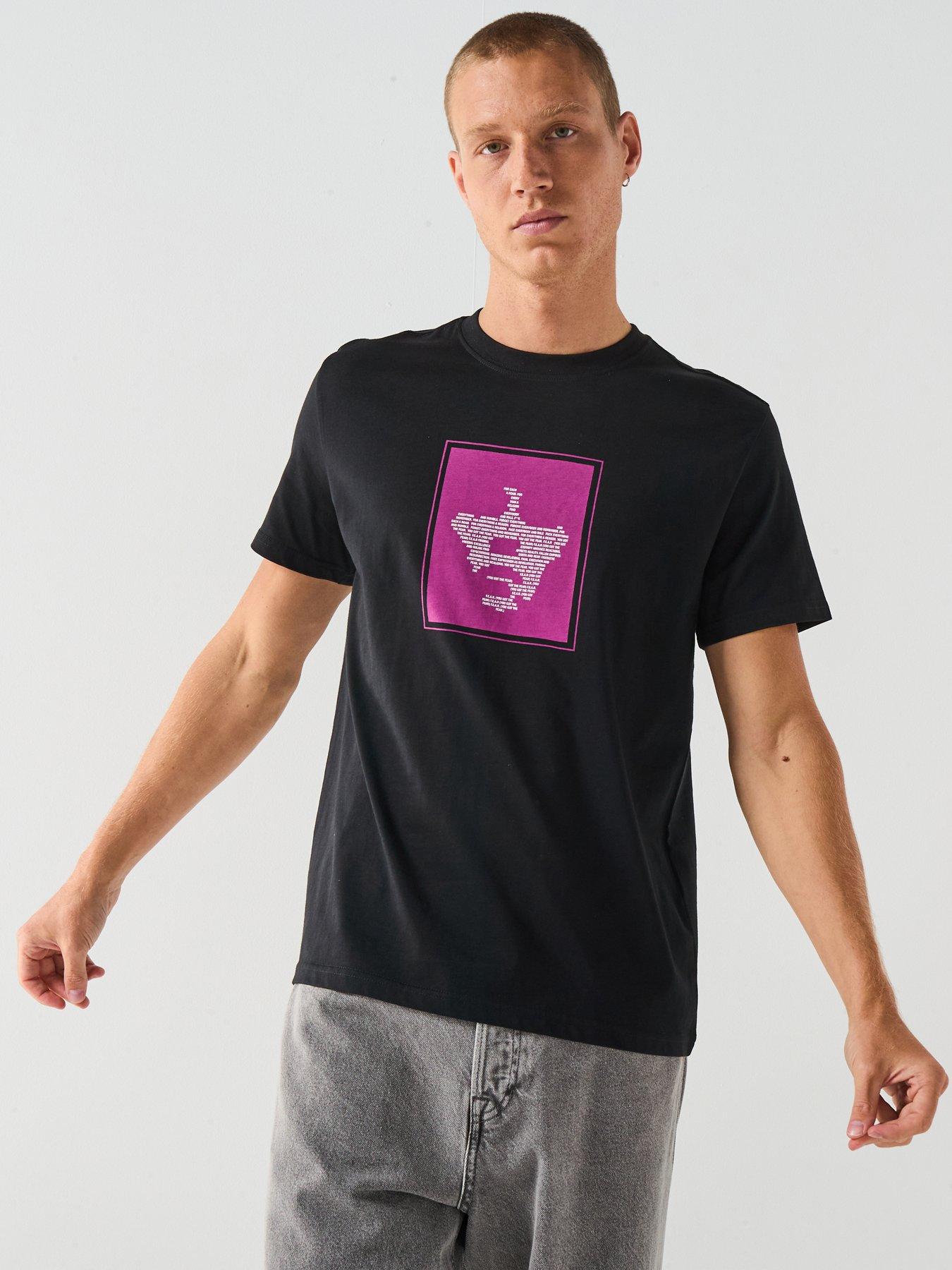 Weekend Offender Exclusive Fear Print T-Shirt - Black
