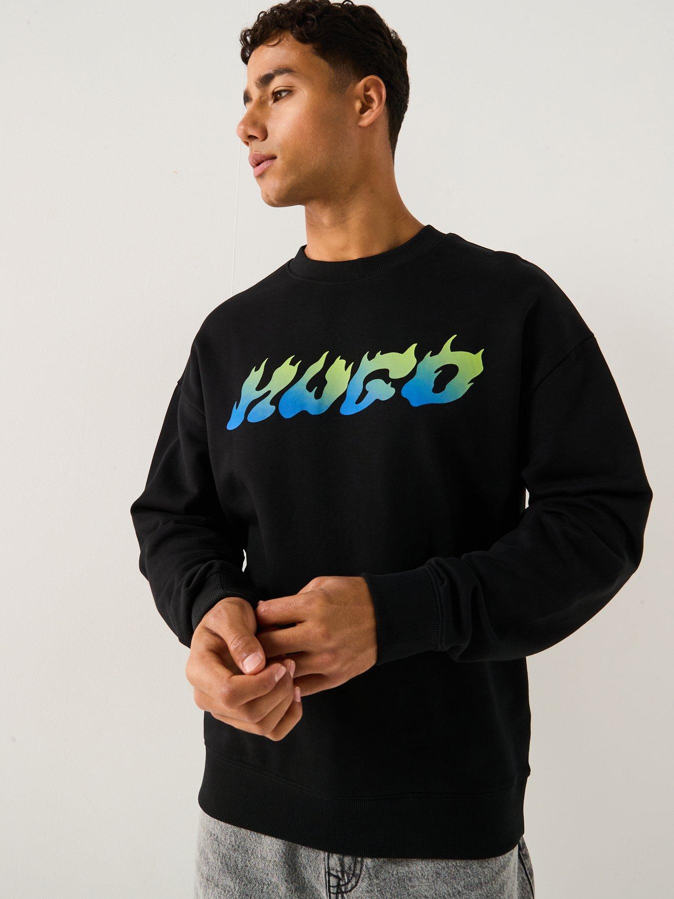 undefined Nifterix Regular Fit Crew Sweatshirt - Black