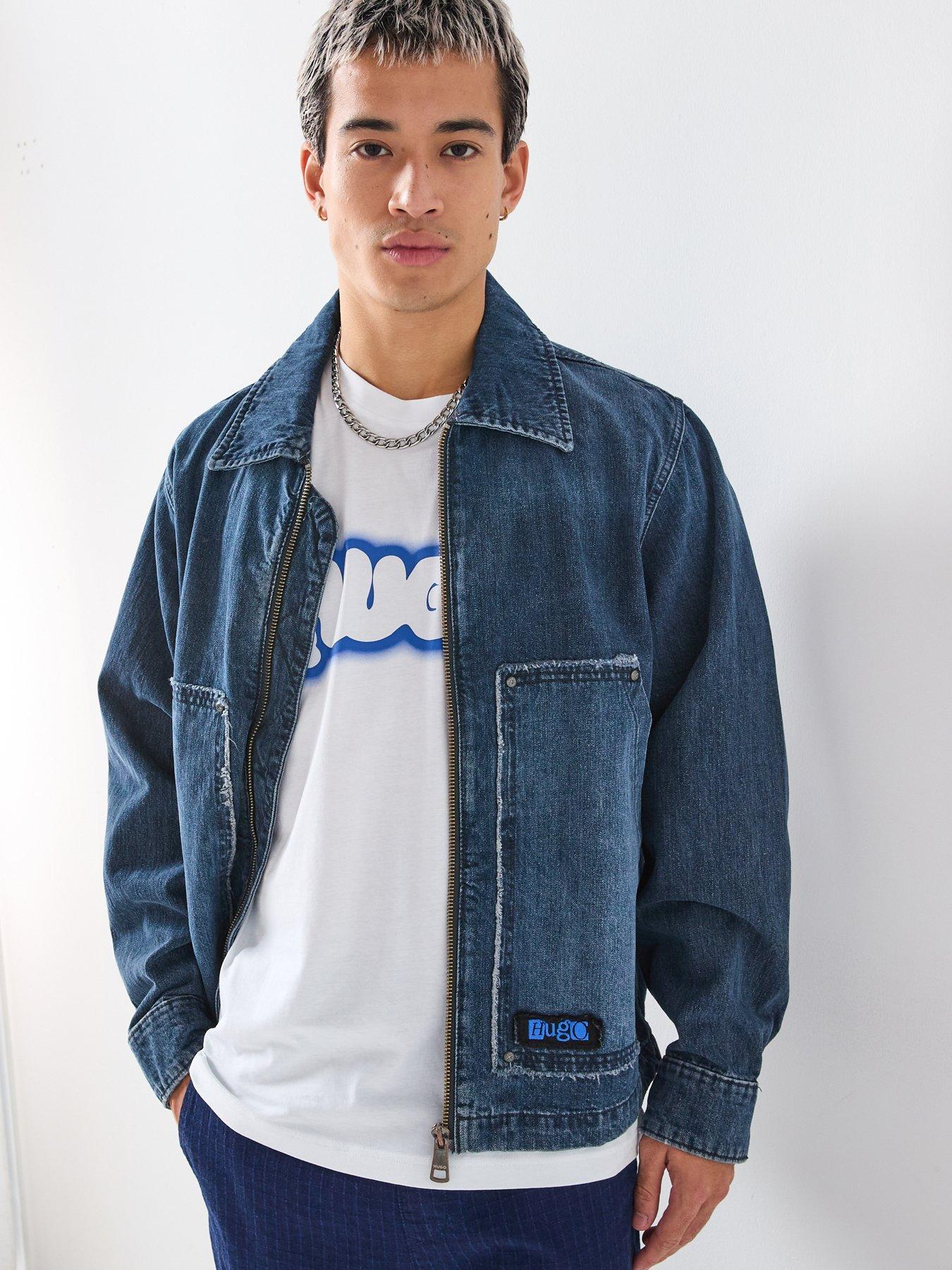 Image 5 of 6 of HUGO Nulibax Bubble Print T-Shirt - White