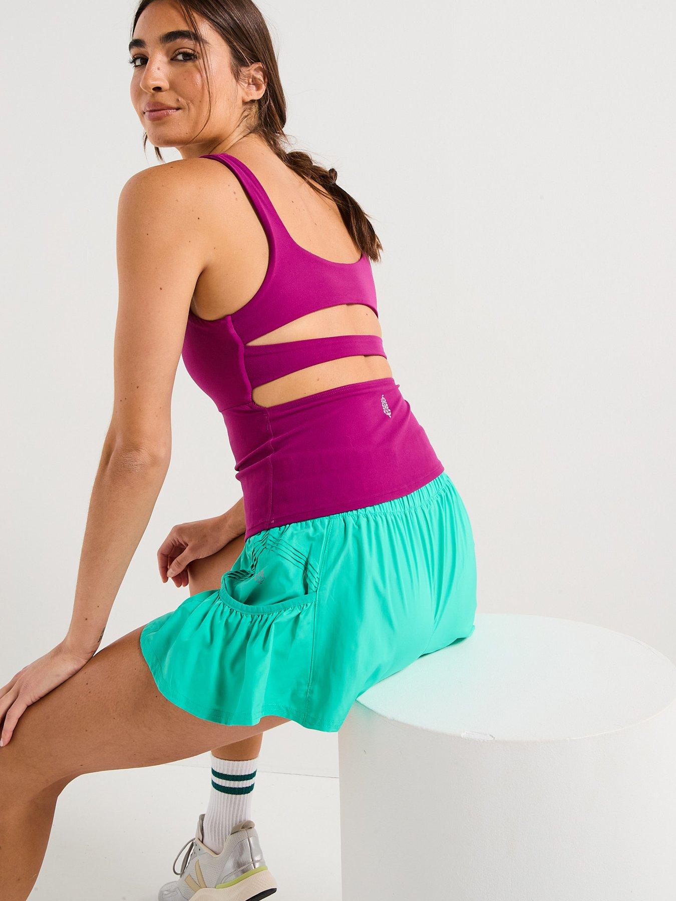 Image 4 of 6 of FP Movement Womens Training Never Better Long Tank - Pink