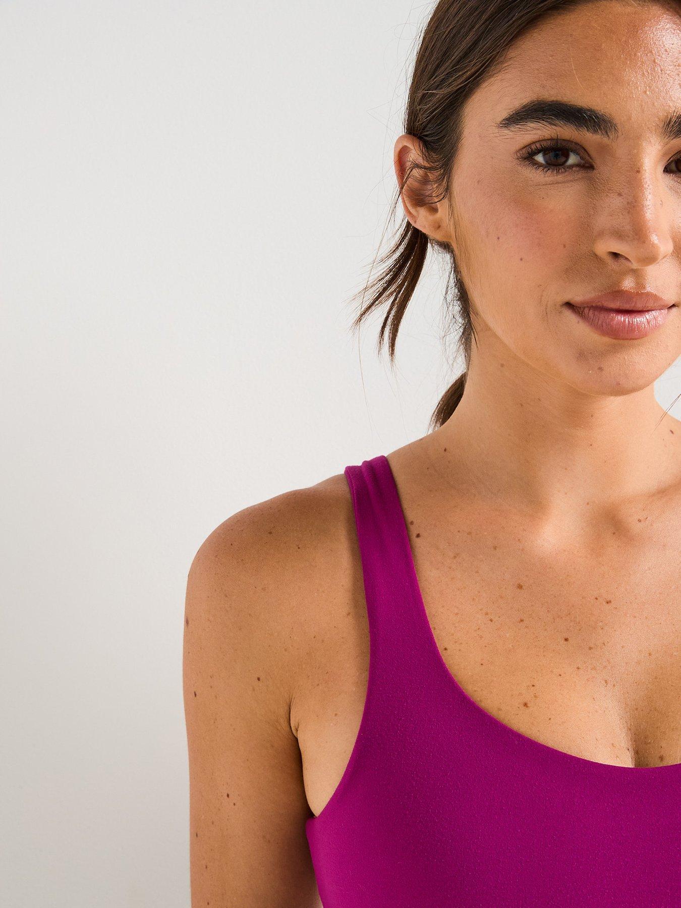 Image 5 of 6 of FP Movement Womens Training Never Better Long Tank - Pink