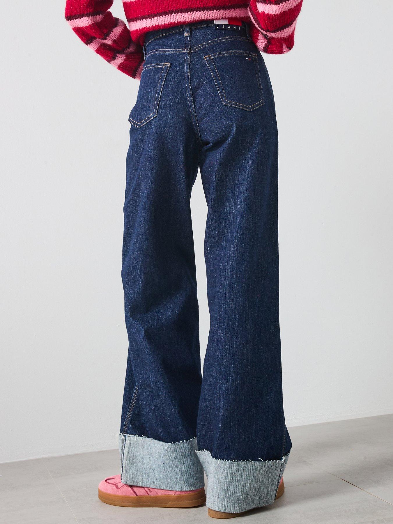  image of tommy-jeans-turned-up-hem-jean-blue