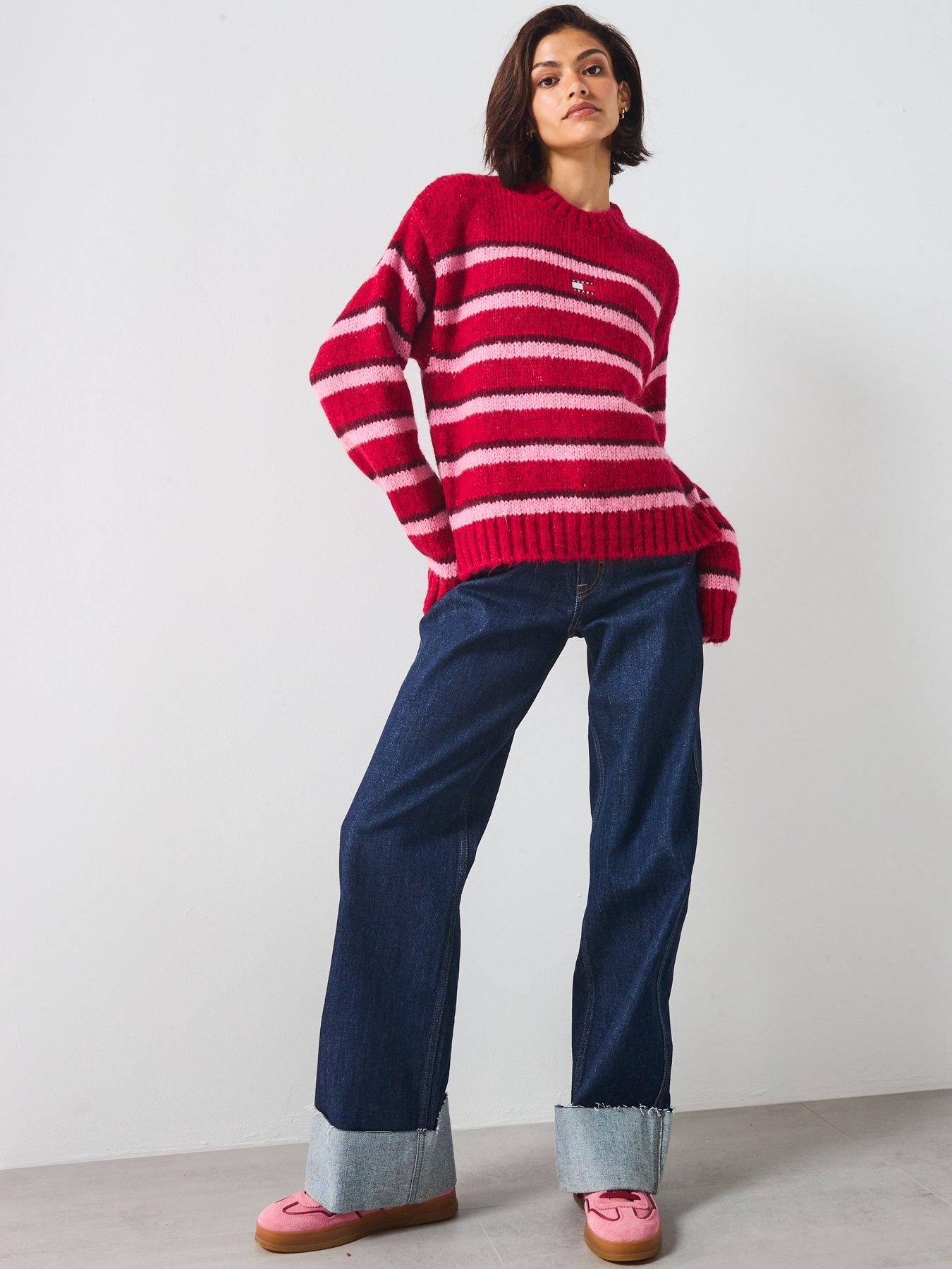  image of tommy-jeans-turned-up-hem-jean-blue