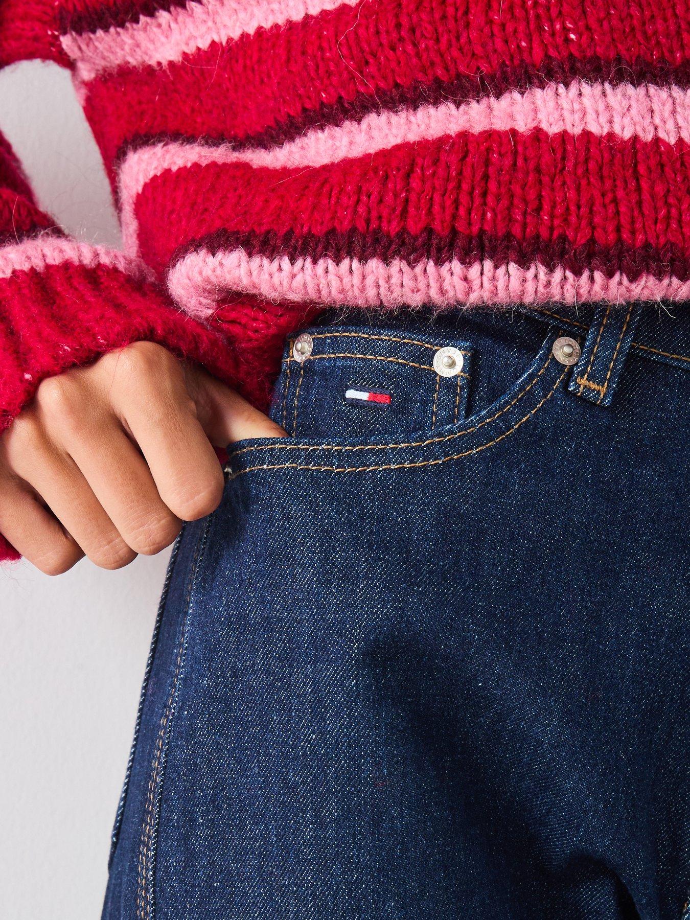  image of tommy-jeans-turned-up-hem-jean-blue