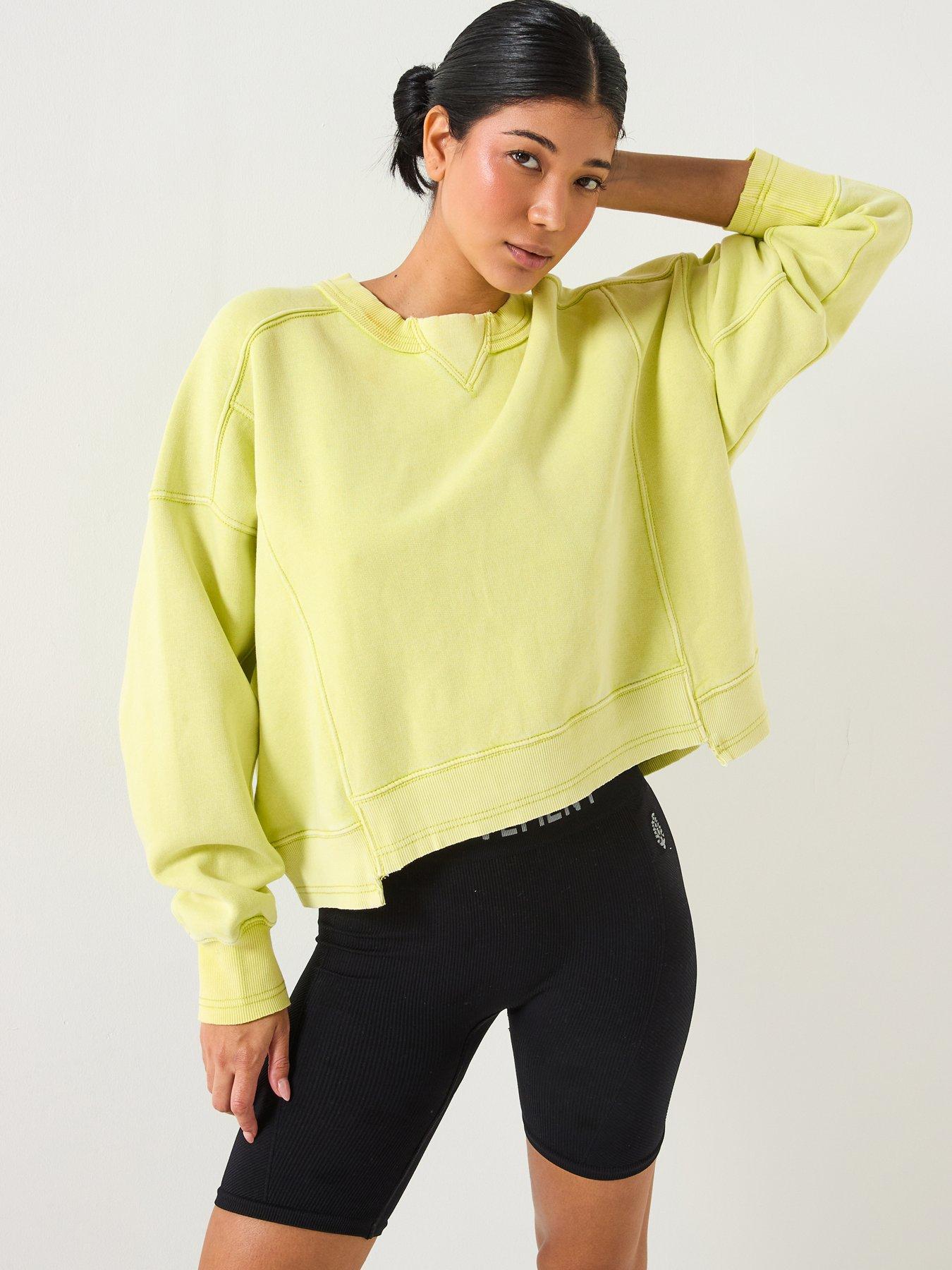 FP Movement Womens Training Intercept Pullover - Yellow