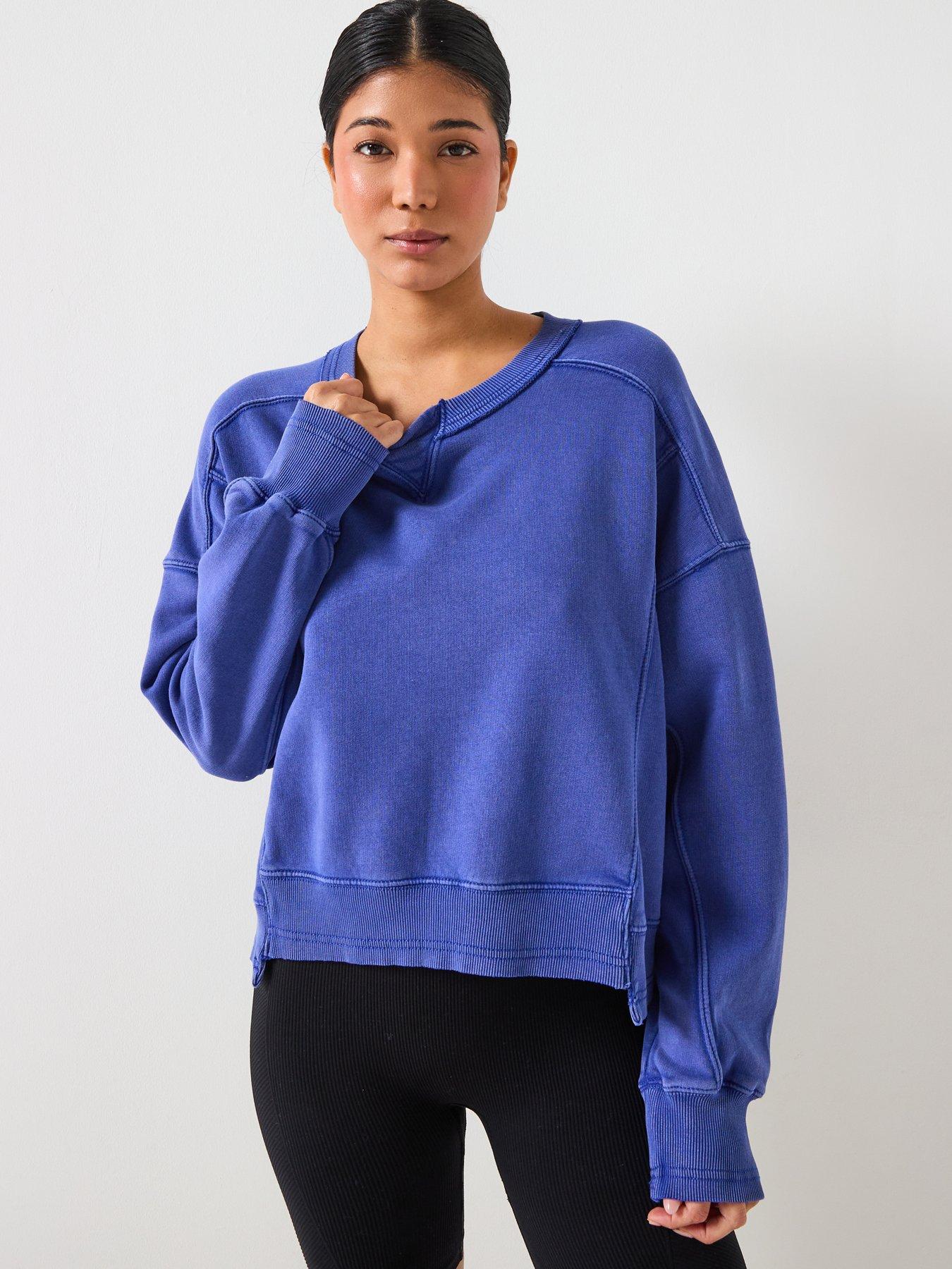 FP Movement Womens Training Intercept Pullover - Blue