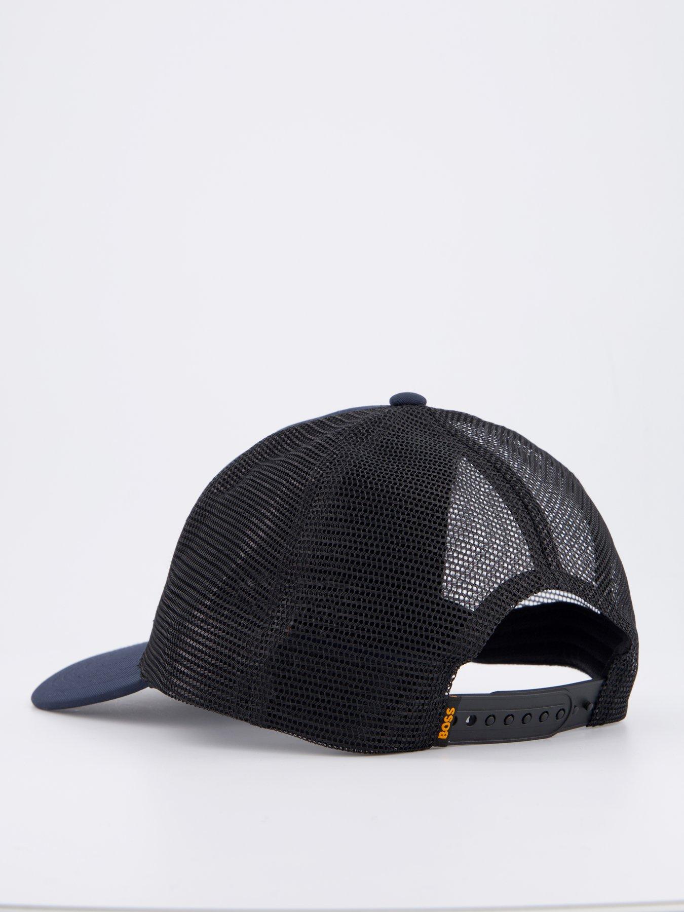 Image 3 of 4 of BOSS Boss Elliot Patch Logo Trucker Cap - Navy